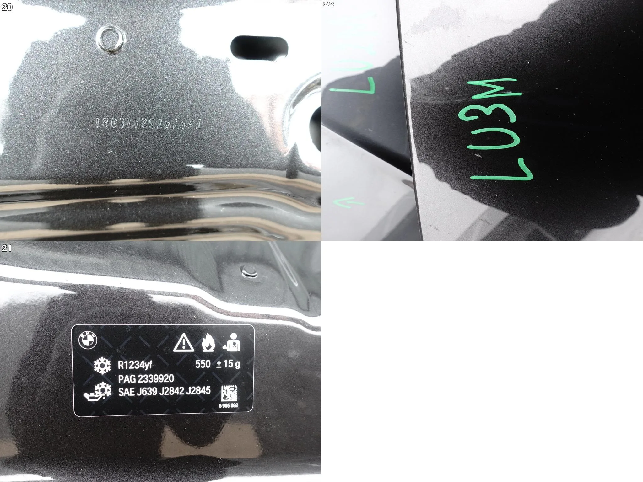 BMW X3 G01 F97 X4 G02 F98 18-24 LCI LIFT MASKA POKRYWA SILNIKA PRZÓD b0666bb85c119eb47e2b7863933ee26e