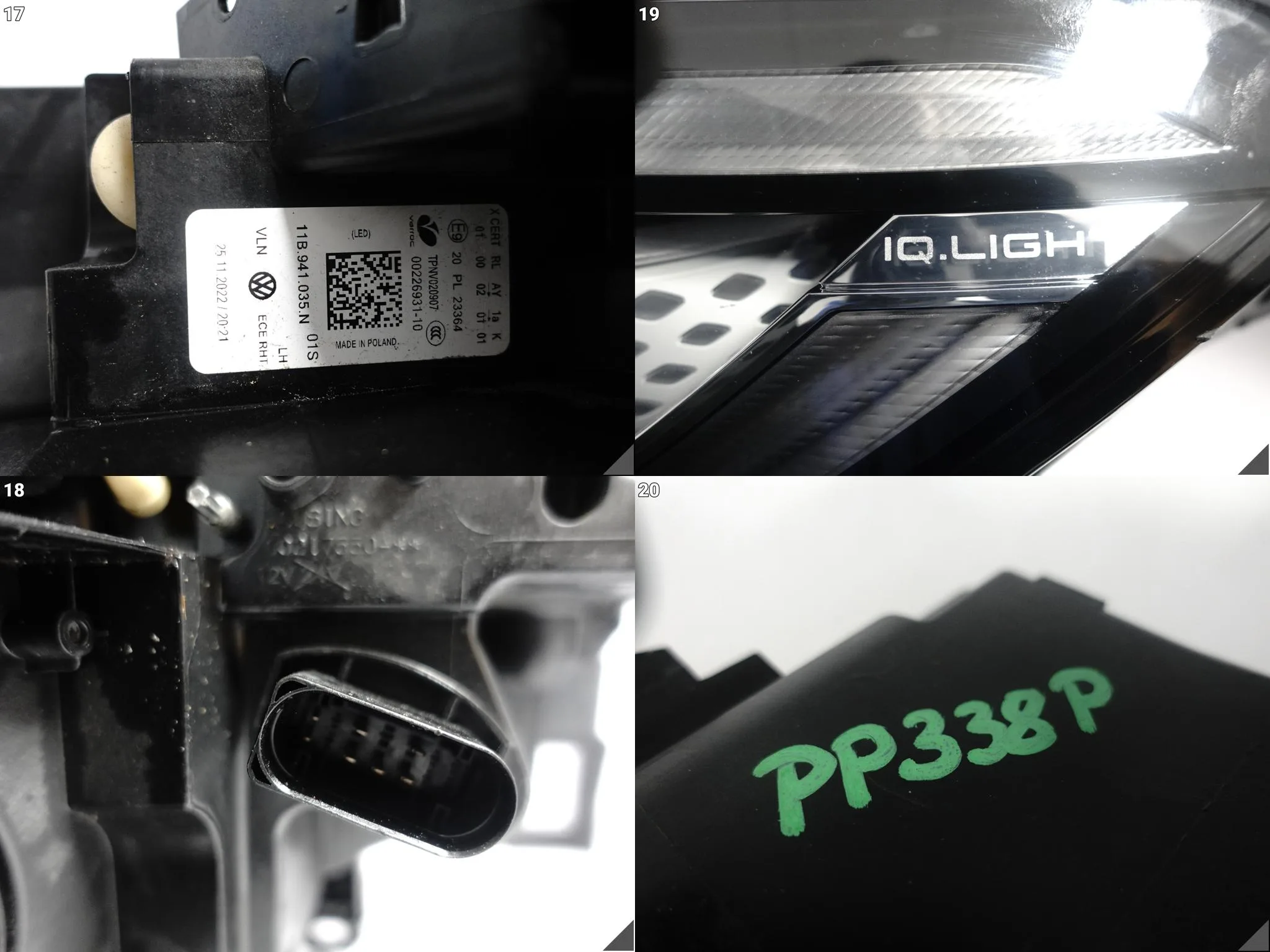 VW ID.4 ID4 ID.5 ID5 GTX 11B 20- LAMPA FULL LED IQ.LIGHT LEWA PRZÓD EUROPA 1e1845e463169d6a8fef78581c59704c