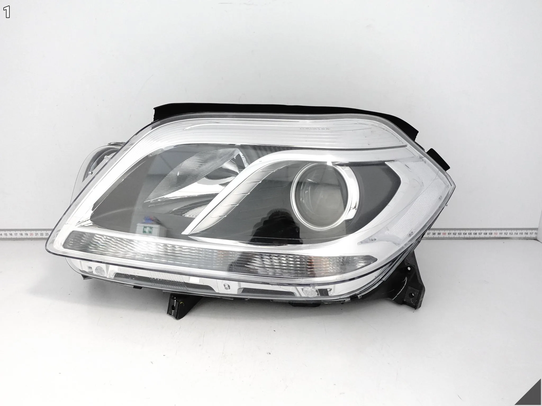 MERCEDES GL II X166 12-15 LAMPA HEADLIGHT ZWYKŁA HALOGEN LEWA PRZÓD UK e46daaadb5695aa55026703b80760ea1