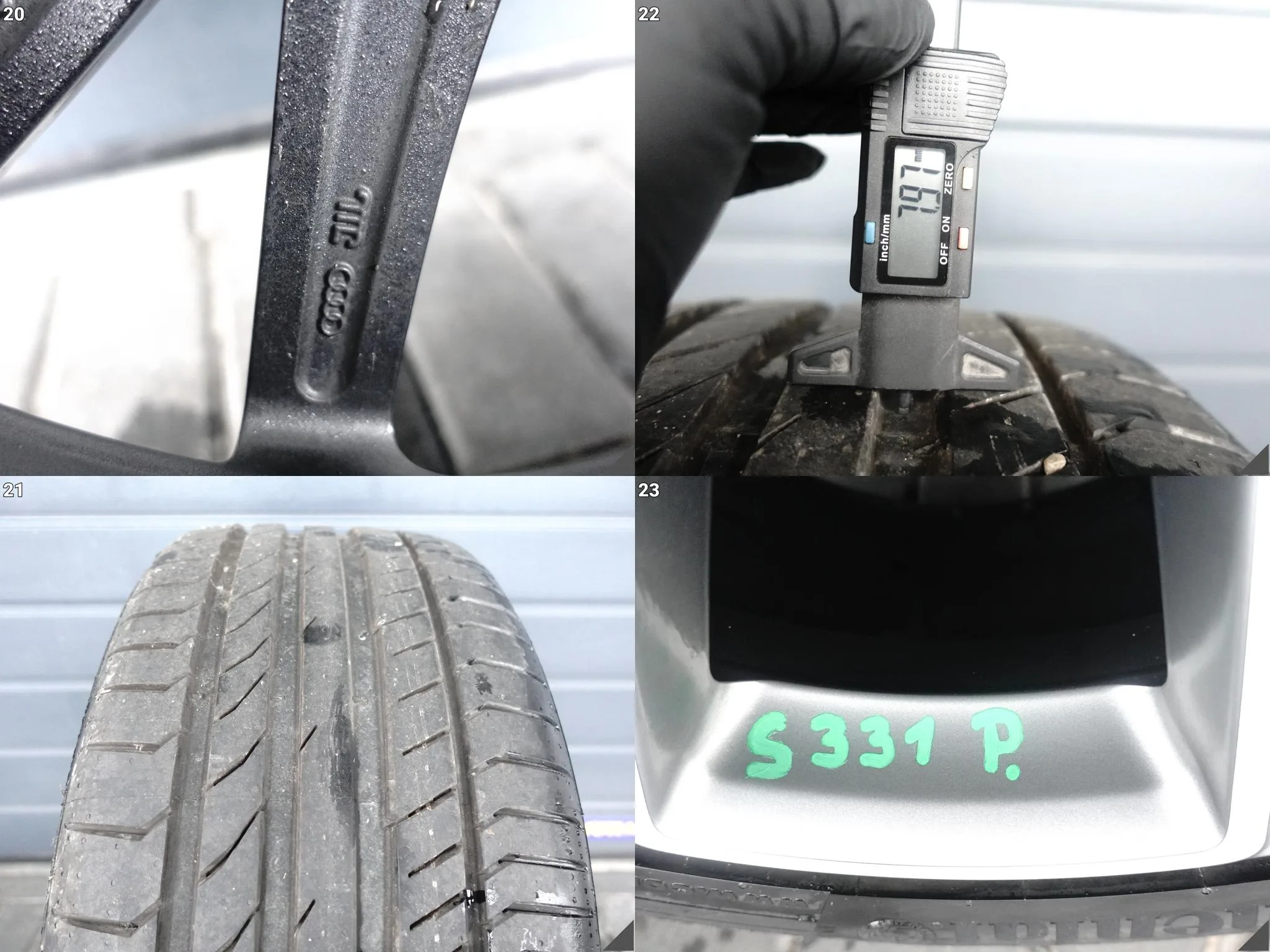 AUDI A7 S7 4G8 C7 A8 S8 4H0 KOŁA FELGI OPONY CONTINENTAL 255/40 9Jx19 ET32 370f9bf050f5015640ef82aaef98989b