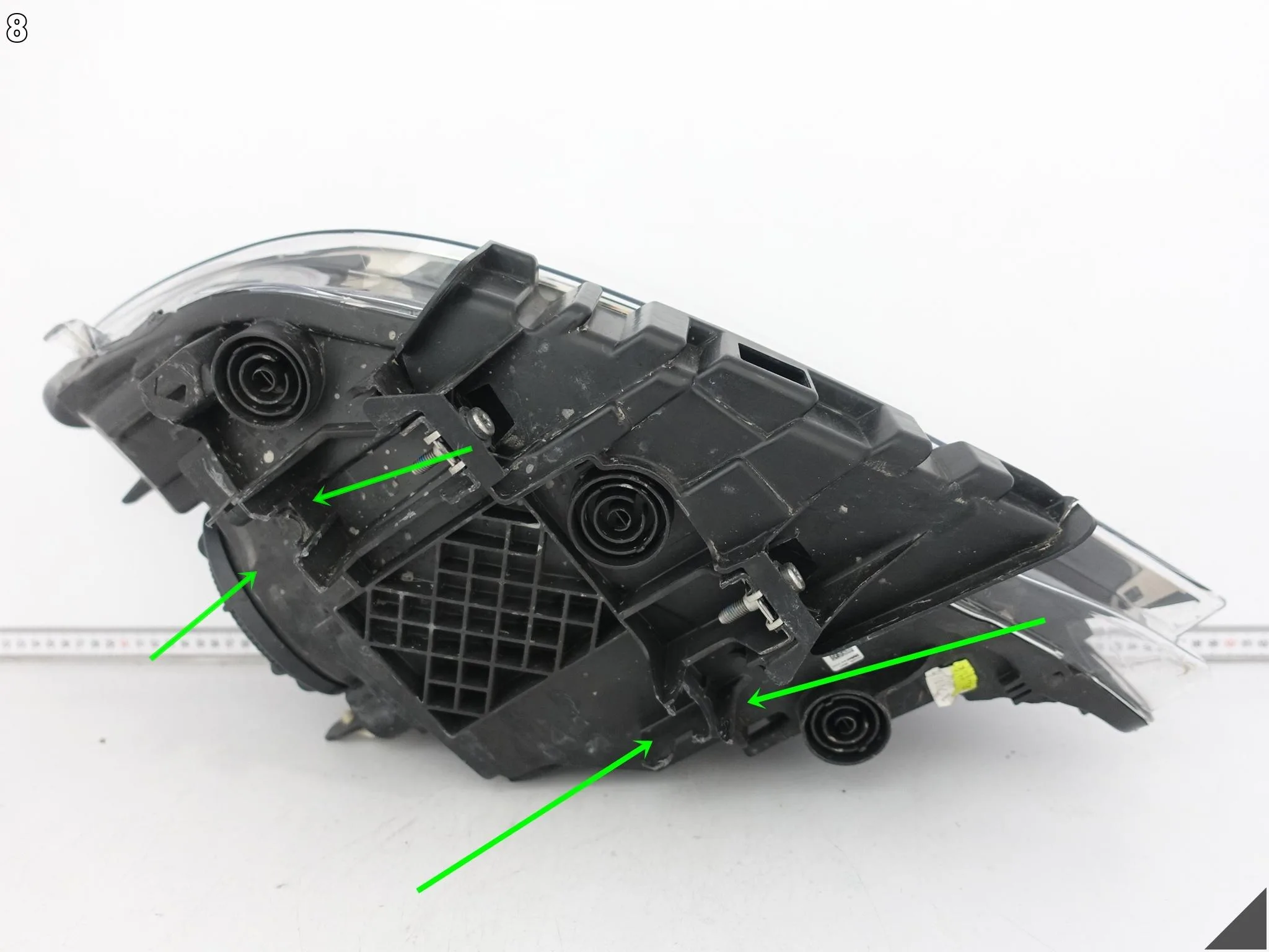 BMW 2 F22 F23 M2 F87 13-17 LAMPA XENON + LED SKRĘTNA PRAWA PRZÓD EUROPA 32762763fbd4778b92974759fb198866