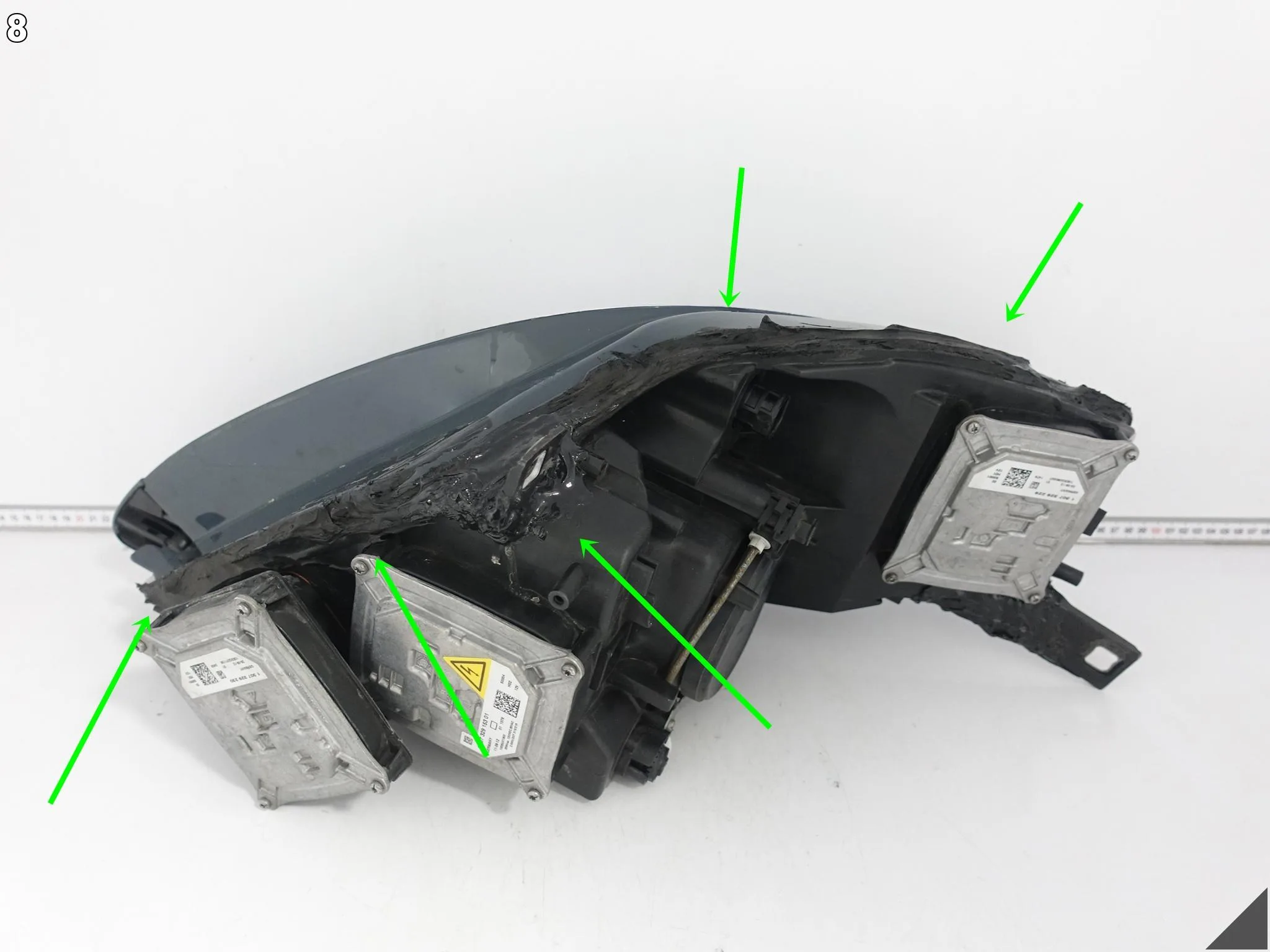 FERRARI CALIFORNIA F149 08-14 LAMPA HEADLIGHT XENON + LED LEWA PRZÓD EUROPA 21d12c60485a5695bbf95de0e85d1877
