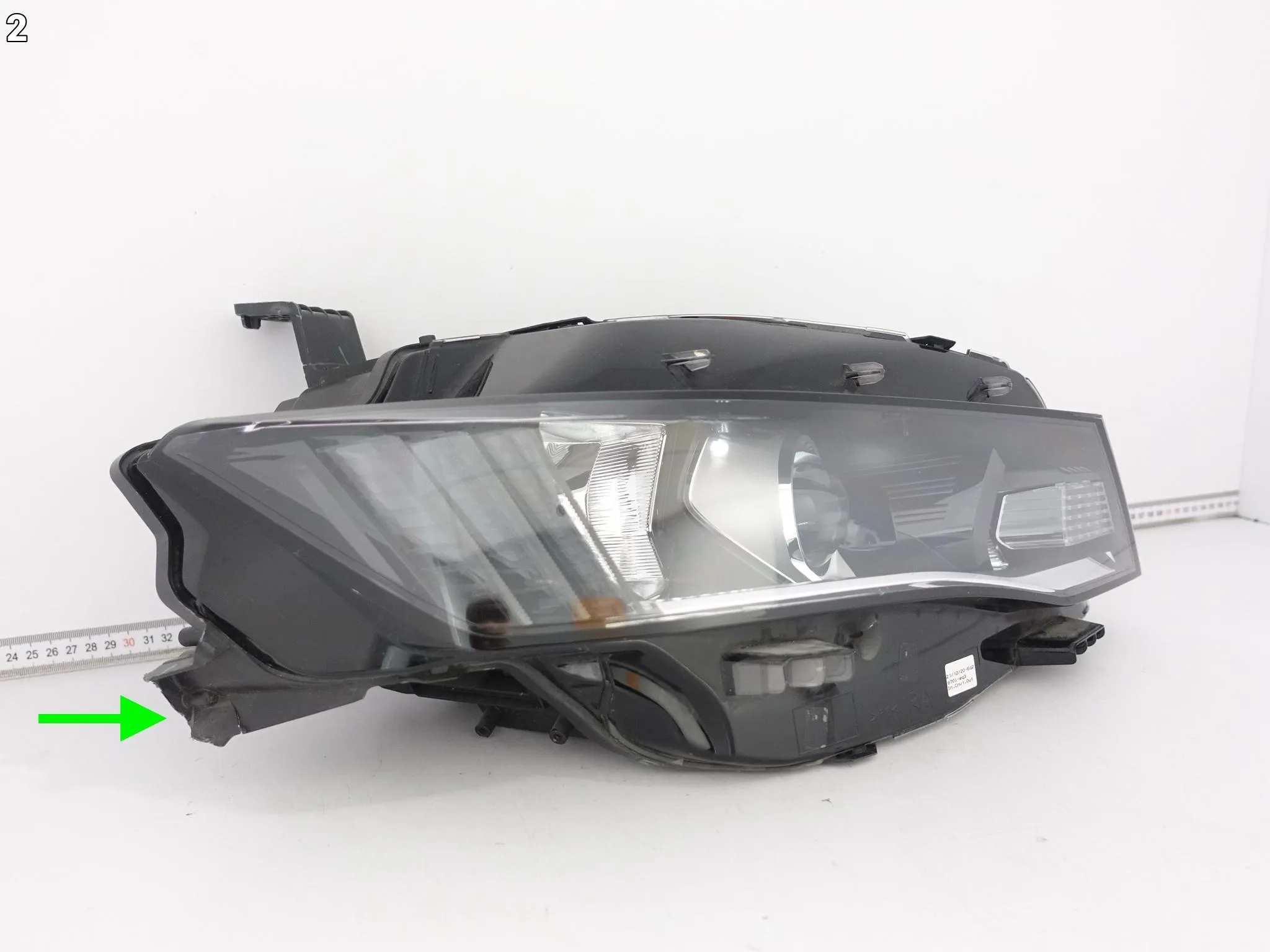 PEUGEOT 508 II 2 R83 18-23 LAMPA ZWYKŁA HALOGEN SOCZEWKA + LED PRAWA EU 14f2adde9b6add08e8d0f15f4cbfc6cc