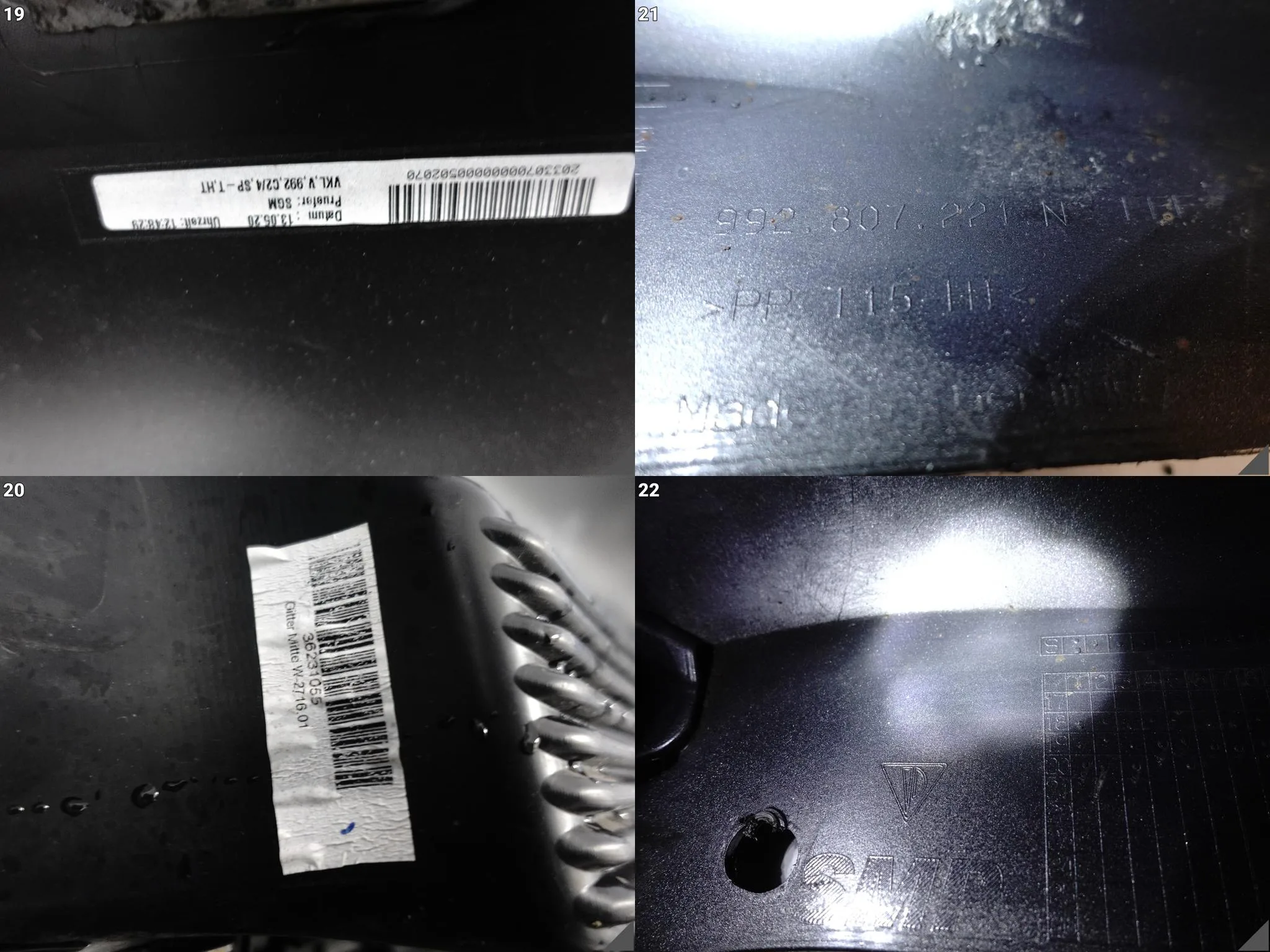 PORSCHE 911 992 CARRERA C2 C4 19- ZDERZAK BUMPER + KRATKA PRZÓD 992807221N a71d8d0eb23841124aee18a29fb137a0