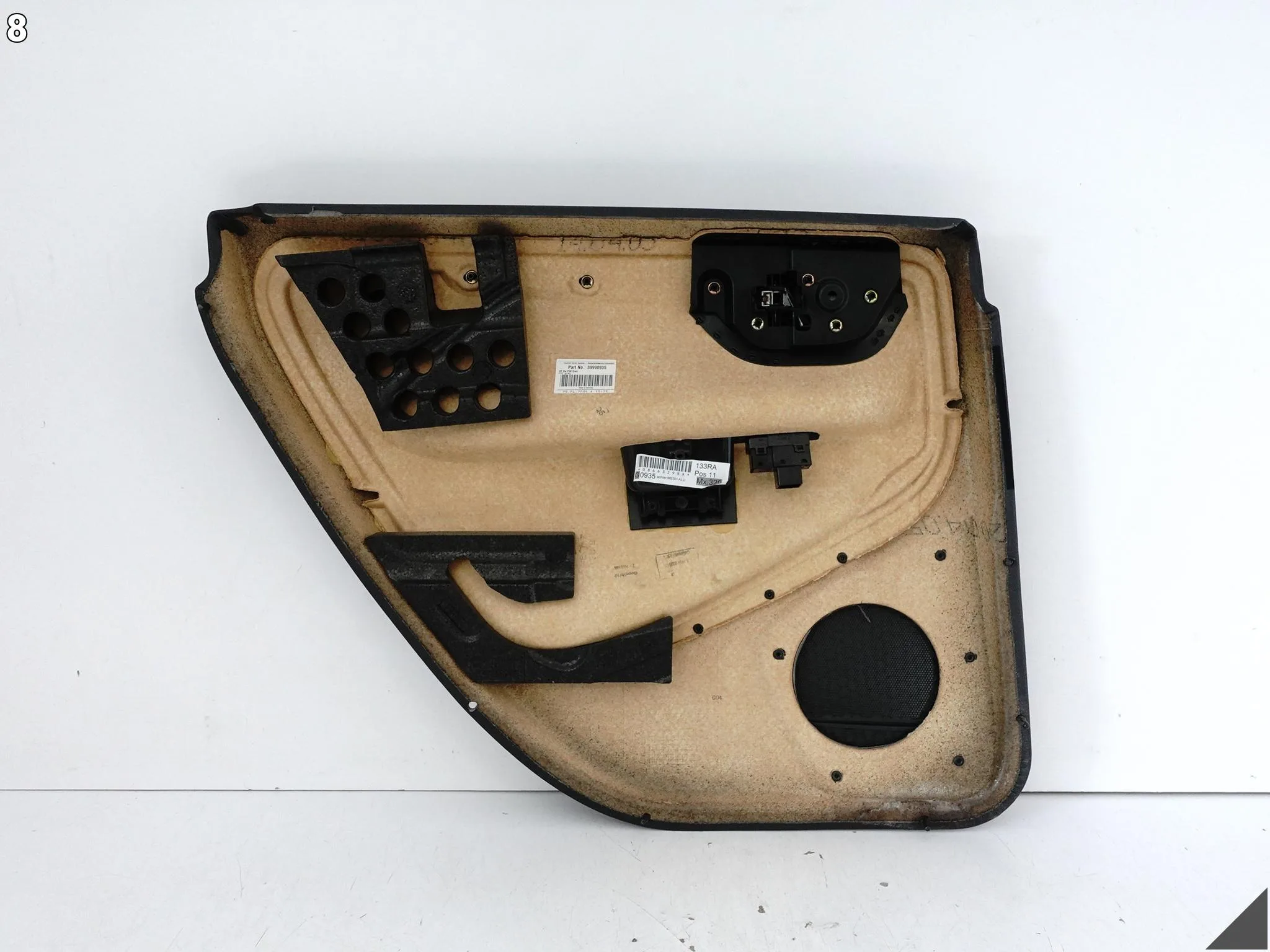 VOLVO V70 II 2 00-07 TAPICERKA BOCZEK DRZWI PANEL PRAWA TYŁ 39990935 cd83ecffcf2188b456c3b28f663db4d9