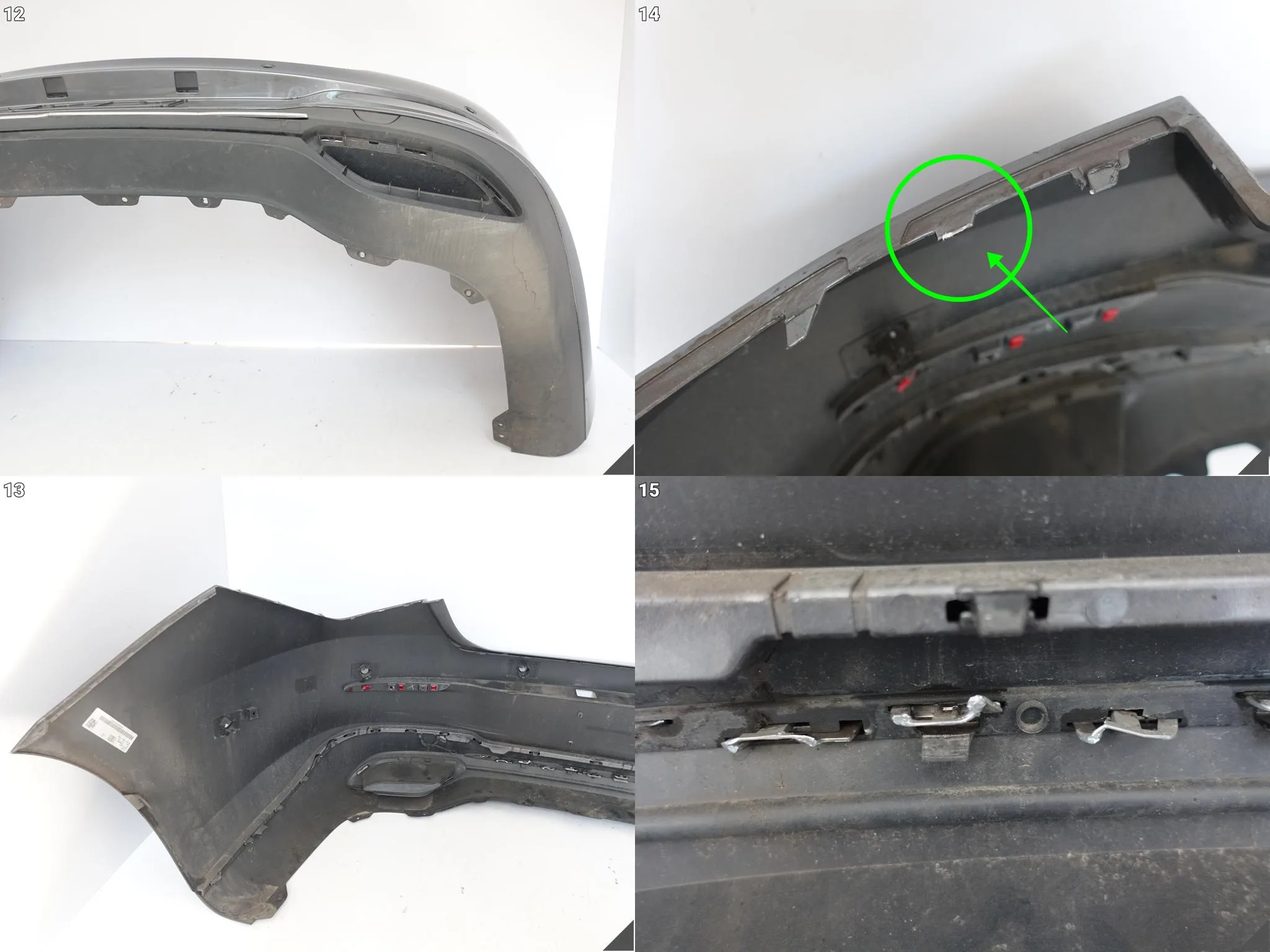 MERCEDES CLA II 2 C118 X118 ZWYKŁY 19-25 ZDERZAK BUMPER SPOILER TYŁ (6xPDC) 33ef77f6ae0cc9c4f5dbe0ffff2f9b26