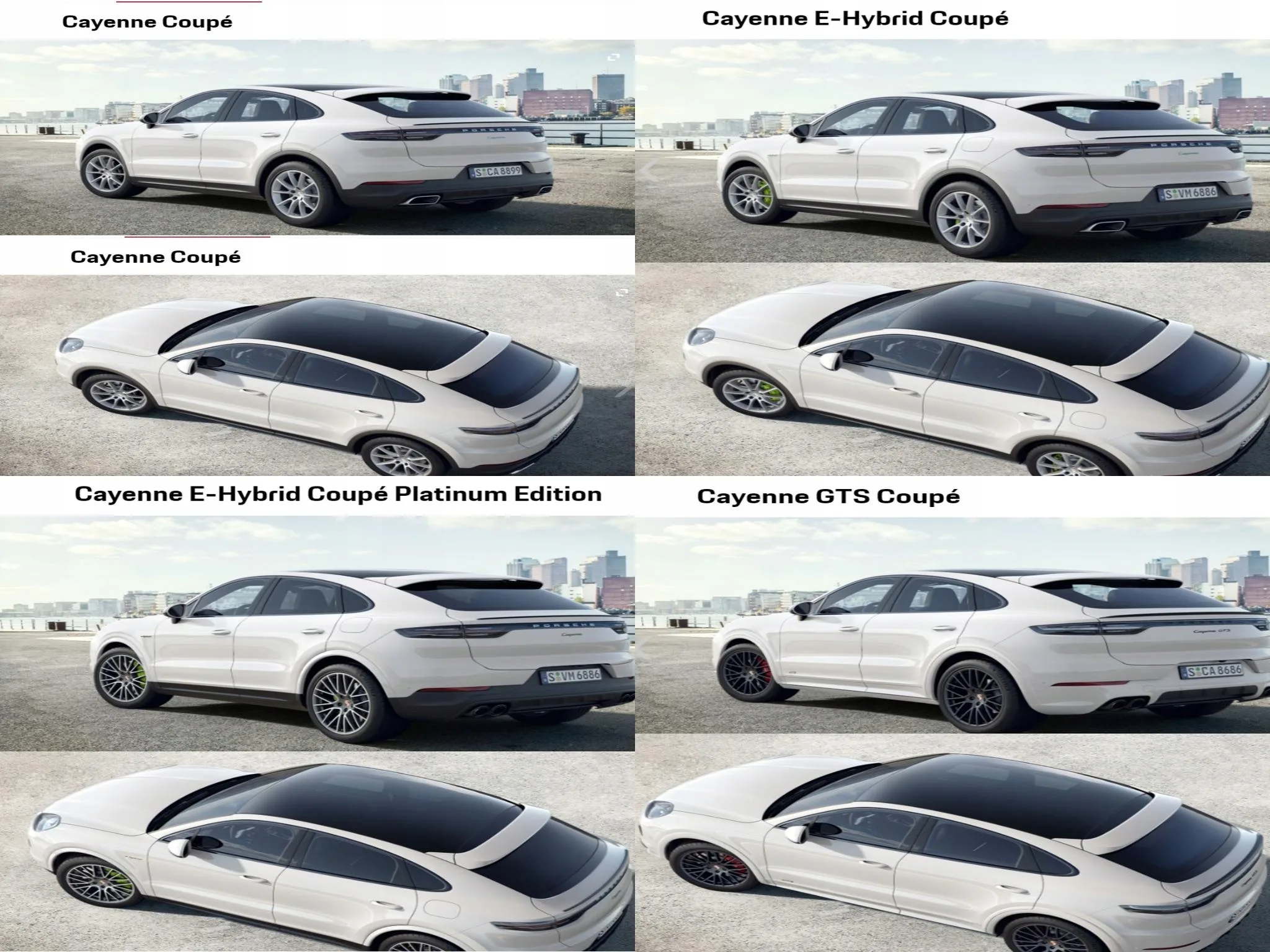 PORSCHE CAYENNE 9Y3 COUPE GTS TURBO SPOILER LOTKA d1629337e57489de379822e09ece293f
