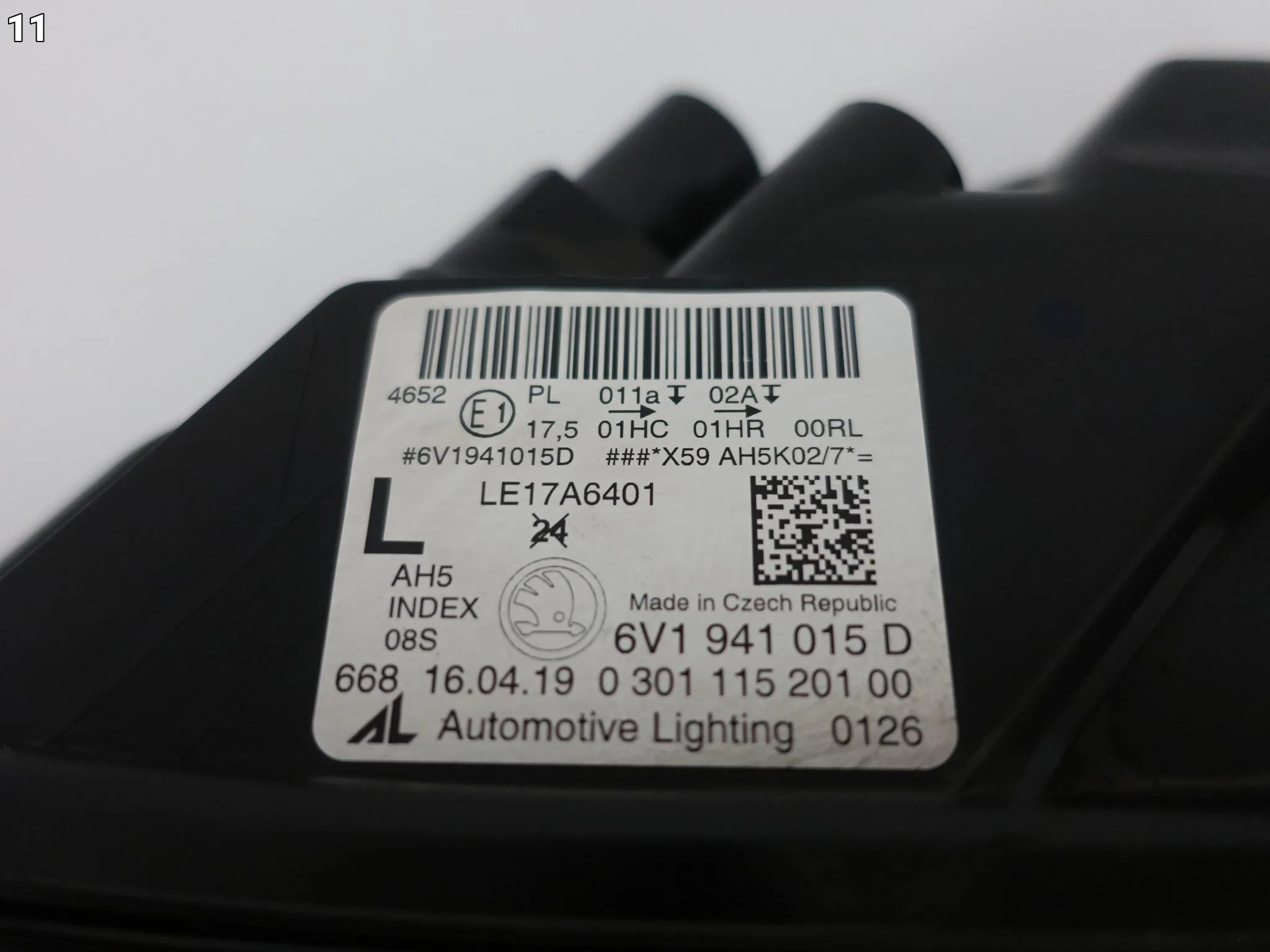 SKODA FABIA III 3 LIFT 6V1 18-21 LAMPA LEWA ZWYKŁA HALOGEN + LED PRZÓD EU a1dac6ff3b7ed4fc8b13f20ab8c9b2aa