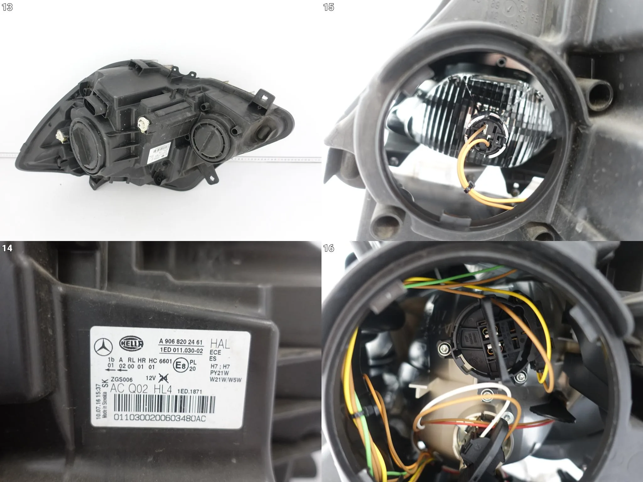 MERCEDES SPRINTER II W906 13-18 LIFT LAMPA ZWYKŁA H7 HALOGEN PRAWA PRZÓD EU fc7d56d29695497bfd614ad640fe05c2