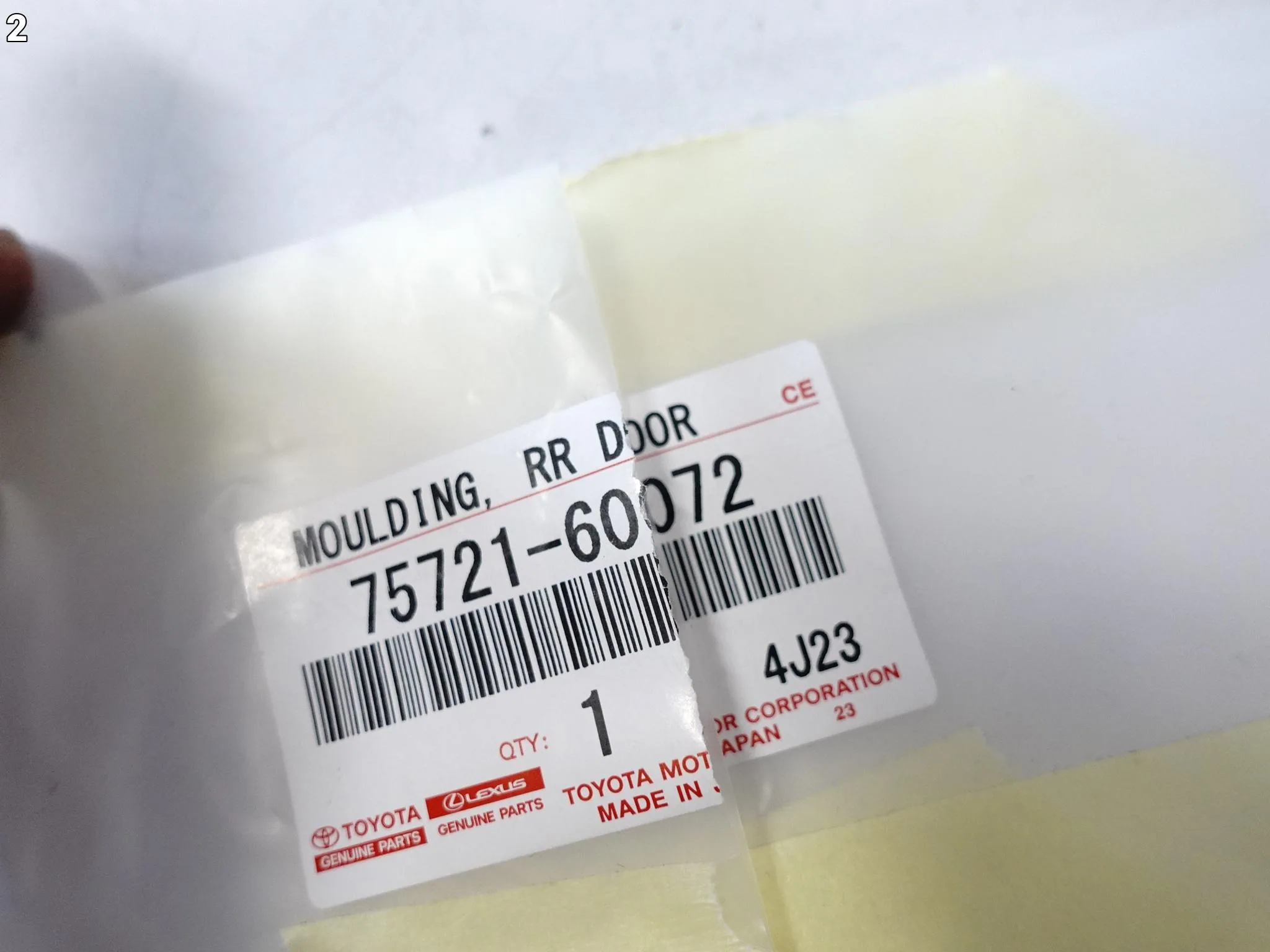 TOYOTA LAND CRUISER 150 LIFT 09-23 LISTWA ZGARNIAJĄCA SZYBY DRZWI PRAWA TYŁ 216f252b07b5b9ae7c69b98898d142ec