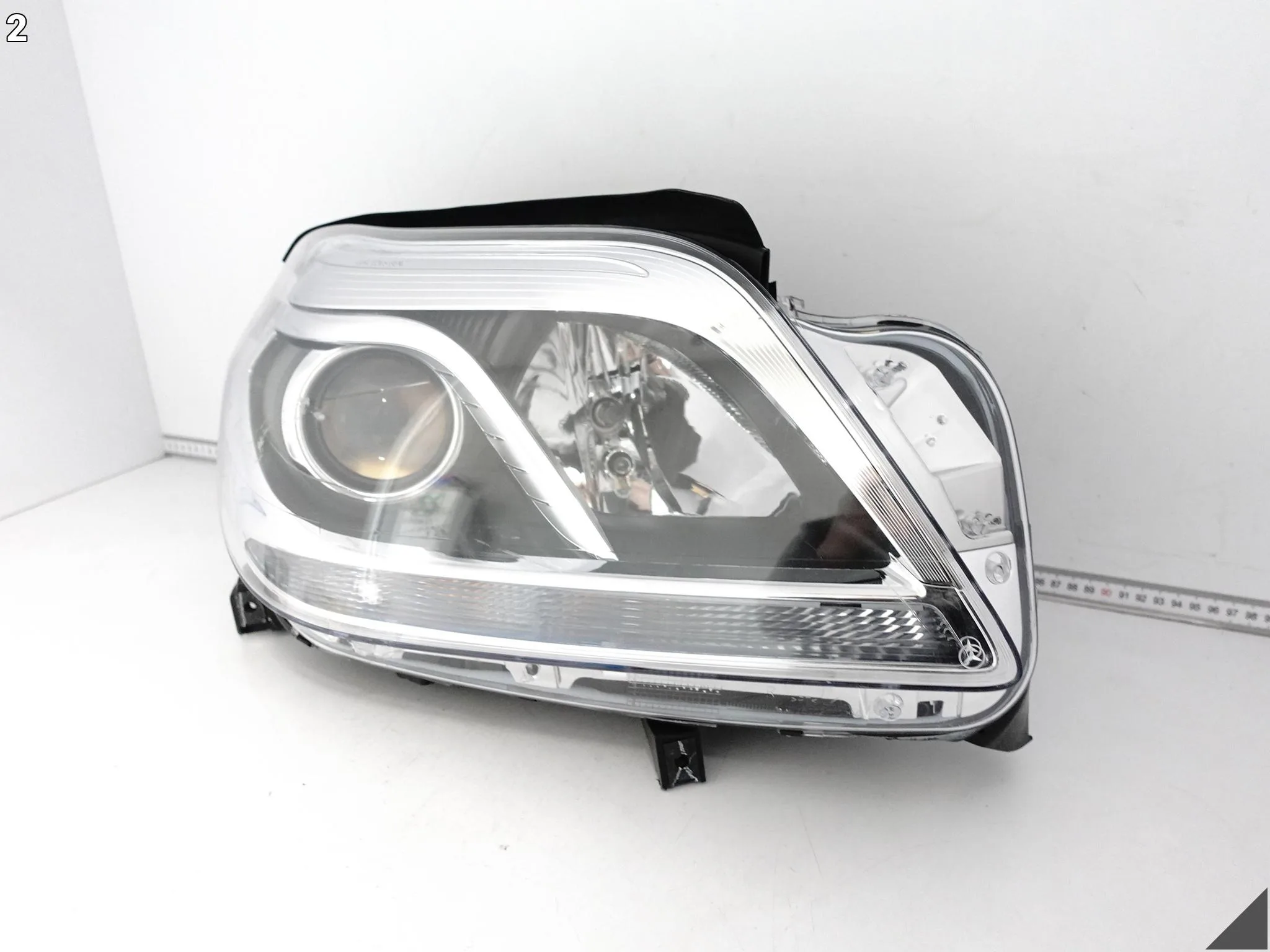 MERCEDES GL II X166 12-15 LAMPA HEADLIGHT ZWYKŁA HALOGEN PRAWA PRZÓD EU e9013d4502802947ca76c9cd2a52f2ff