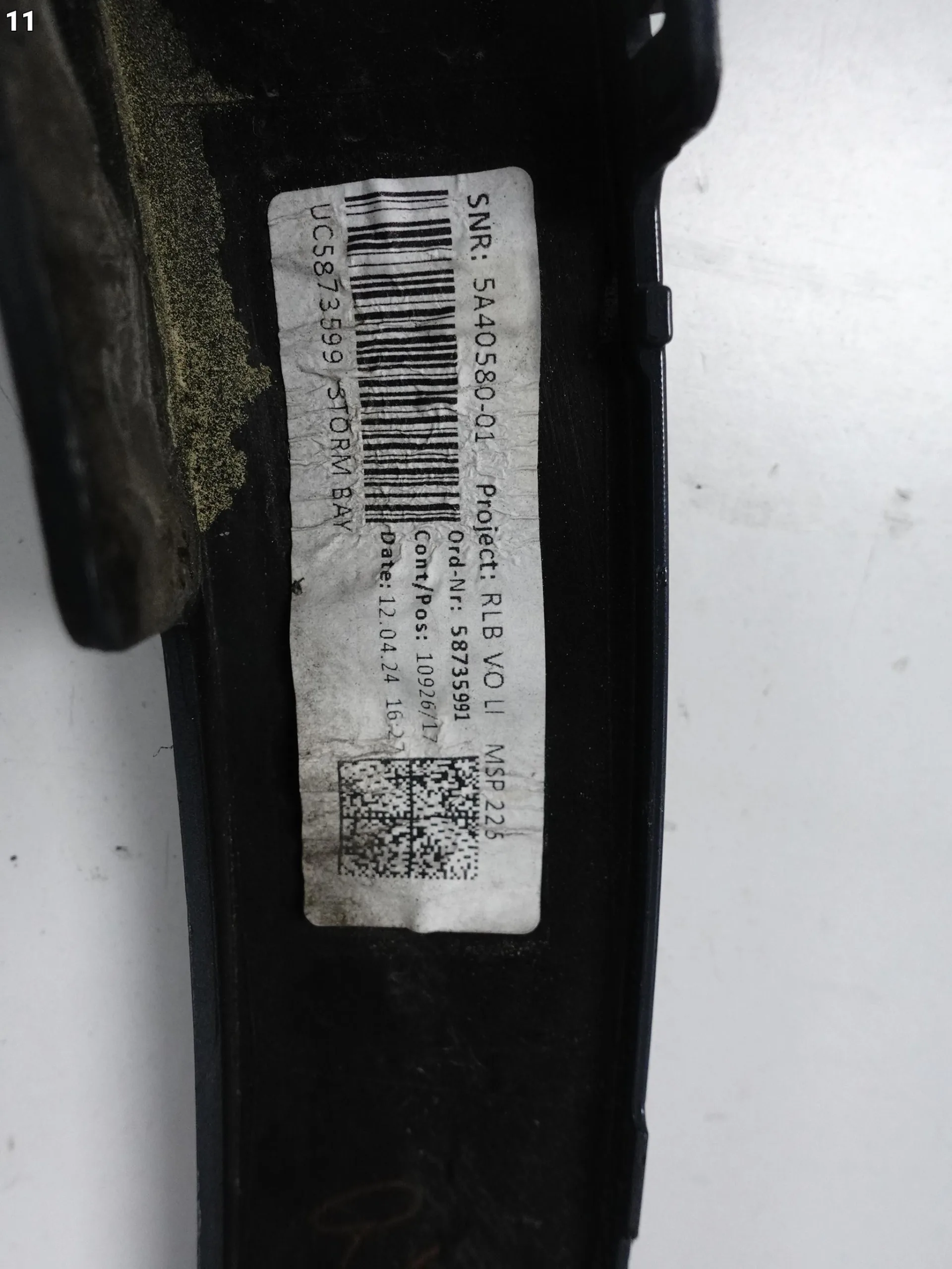BMW X1 U11 M-PAKIET MSP 225 22- LISTWA NAKŁADKA NA BŁOTNIK PRZÓD LEWA STORM a11ec4568685f8f49d77929ed4e7276d