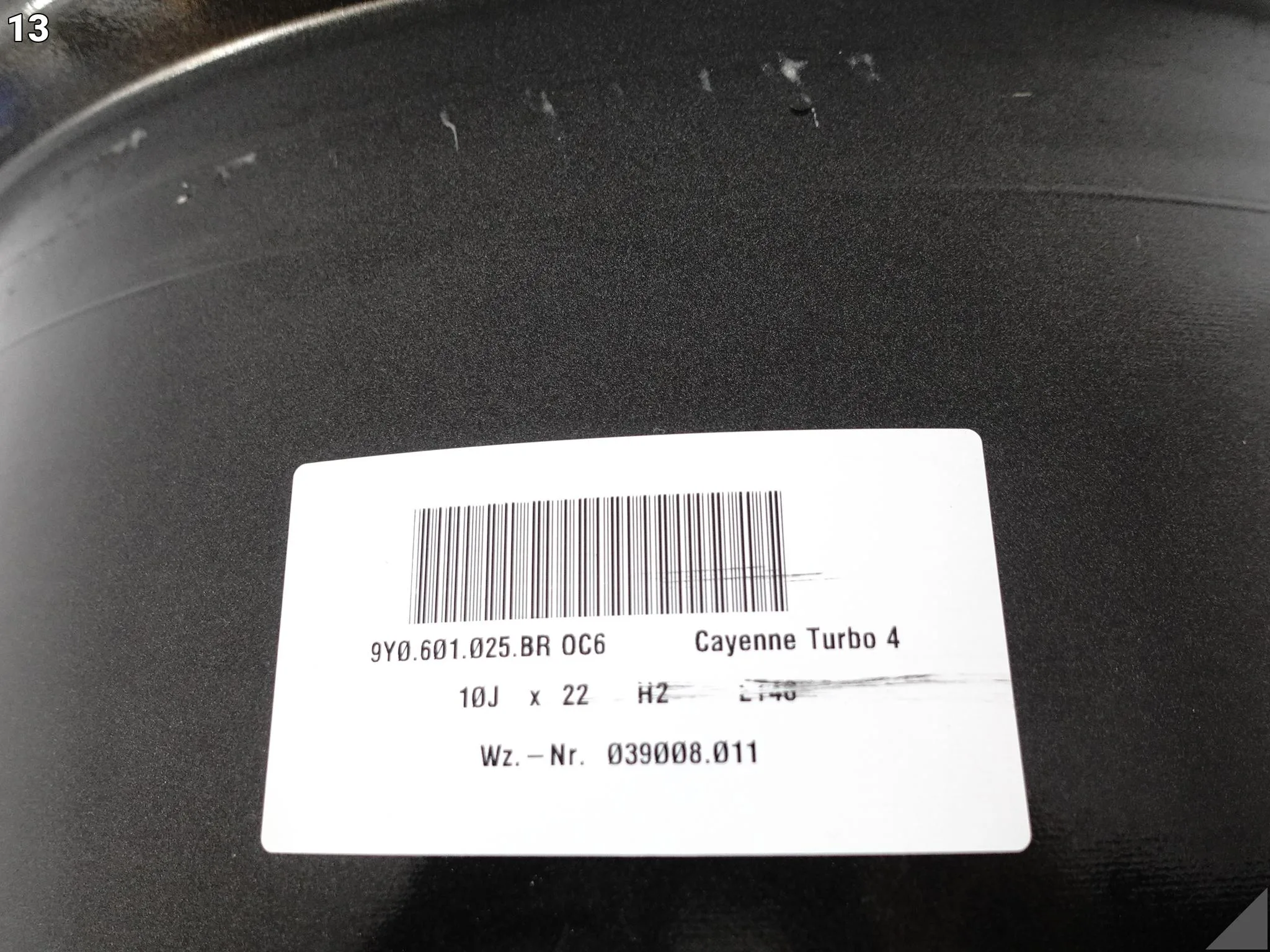 PORSCHE CAYENNE 9Y0 E3 TURBO 4 IV FELGA ALUFELGA 10Jx22 ET48 5×130 OC6 a03589a6b29a1d67f0833a0336d528d7