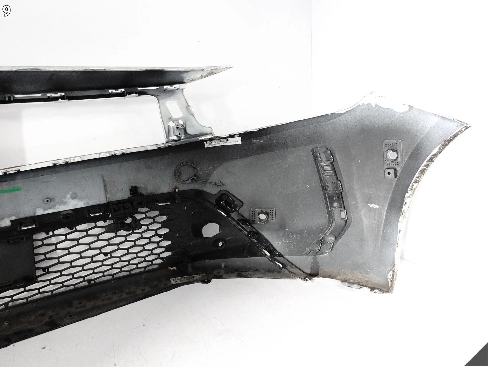 OPEL CORSA F VI 6 LIFT 23- ZDERZAK BUMPER KRATKA WLOT PRZÓD (6xPDC) 97dbbdf81cb092014827ac6c9387b942