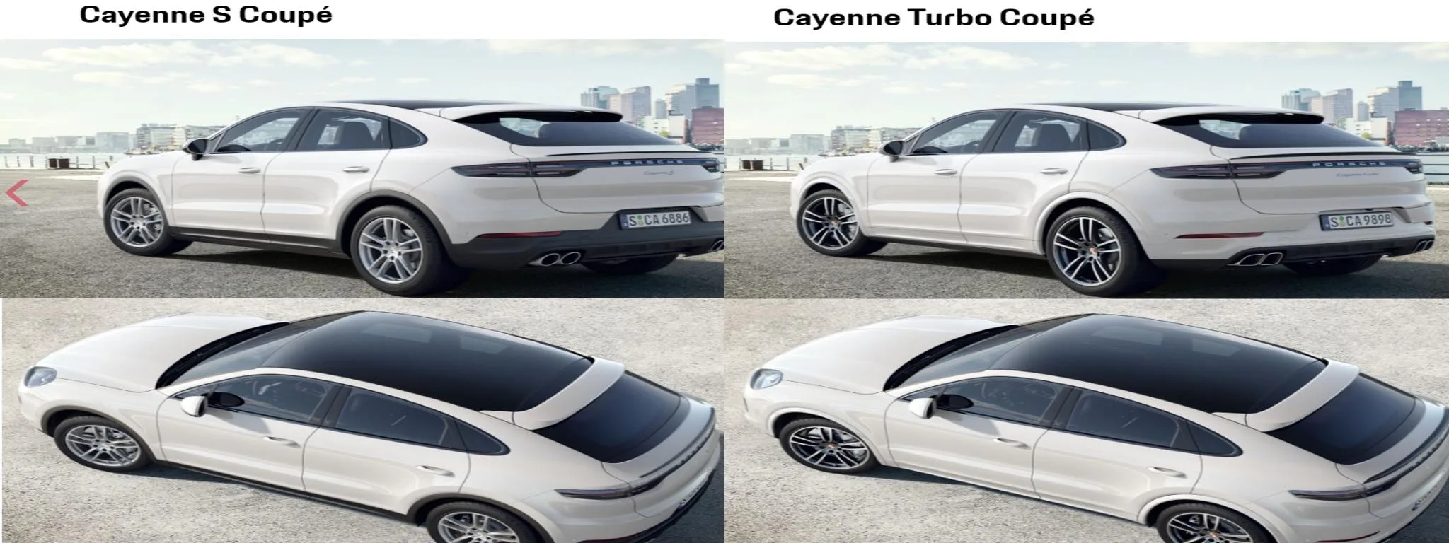 PORSCHE CAYENNE 9Y3 COUPE GTS TURBO SPOILER LOTKA 2138611262edfe042d9d2c6e68feb178