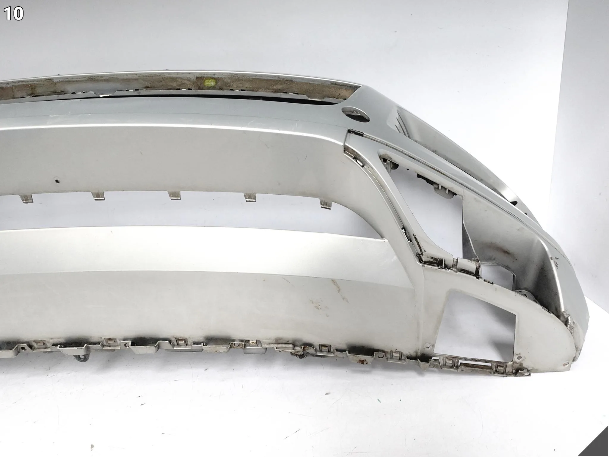 VW TOUAREG II 2 7P6 10-14 ZDERZAK BUMPER SPOILER LISTWA PRZÓD (SPRYSKI) 4a0bb249af52d1e21f0bc8cdbd971139