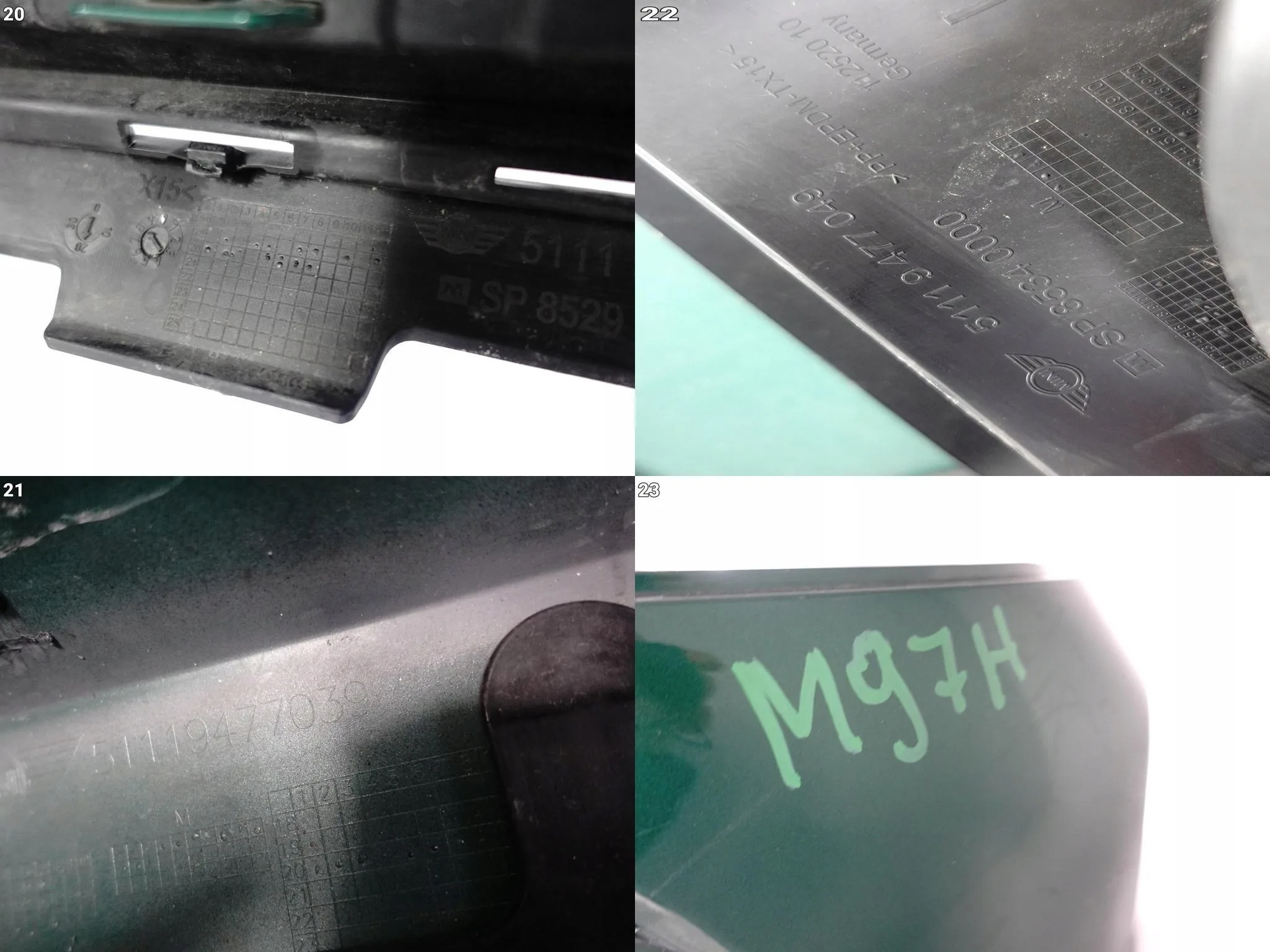MINI COUNTRYMAN II F60 ALL4 LIFT LCI 20-23 ZDERZAK SPOILER PRZÓD 5cbbba7587c091d55b9b4e67747bc9f7