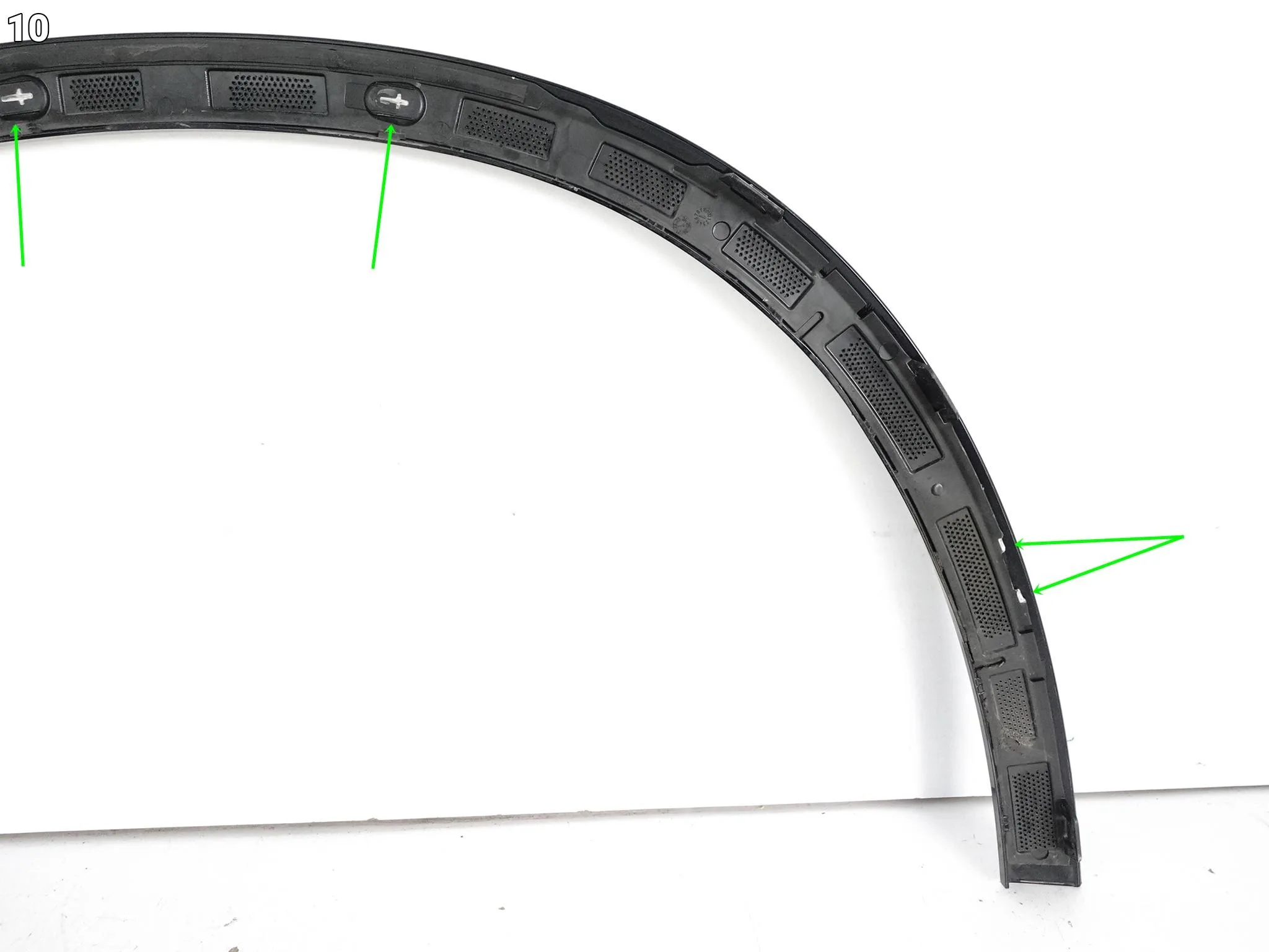 MERCEDES GLC II 2 X254 AMG 22- LISTWA NAKŁADKA NA BŁOTNIK PRZÓD LEWA 58d1d838799ad2b90e26da005a70c06b