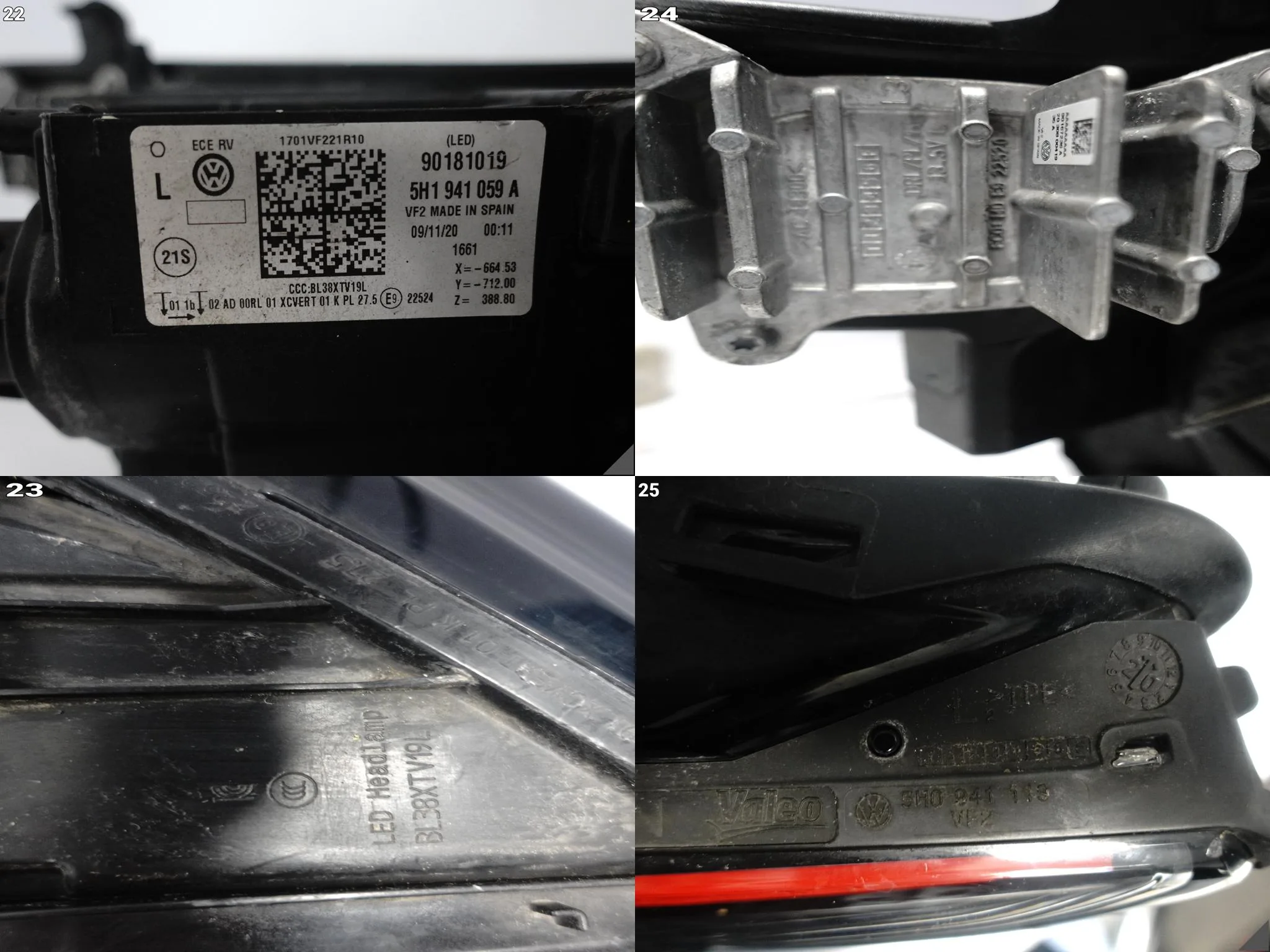 VW GOLF 8 VIII GTI 5H0 5H1 19-24 LAMPA FULL LED MATRIX IQ.LIGHT LEWA PRZÓD 67d433f47ce00a030cbb77d24b9fa4a7