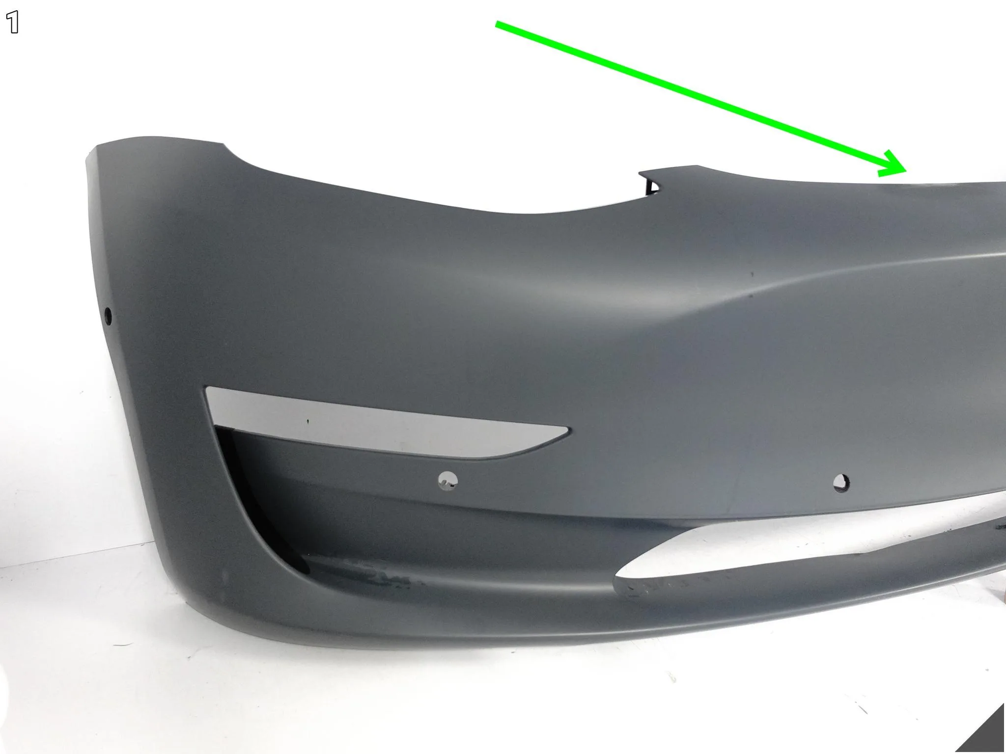 TESLA MODEL 3 III 17-23 ZDERZAK BUMPER + MOCOWANIA HALOGENÓW (6xPDC) 162cf9519dfc2253e5e4077f0218a8e8