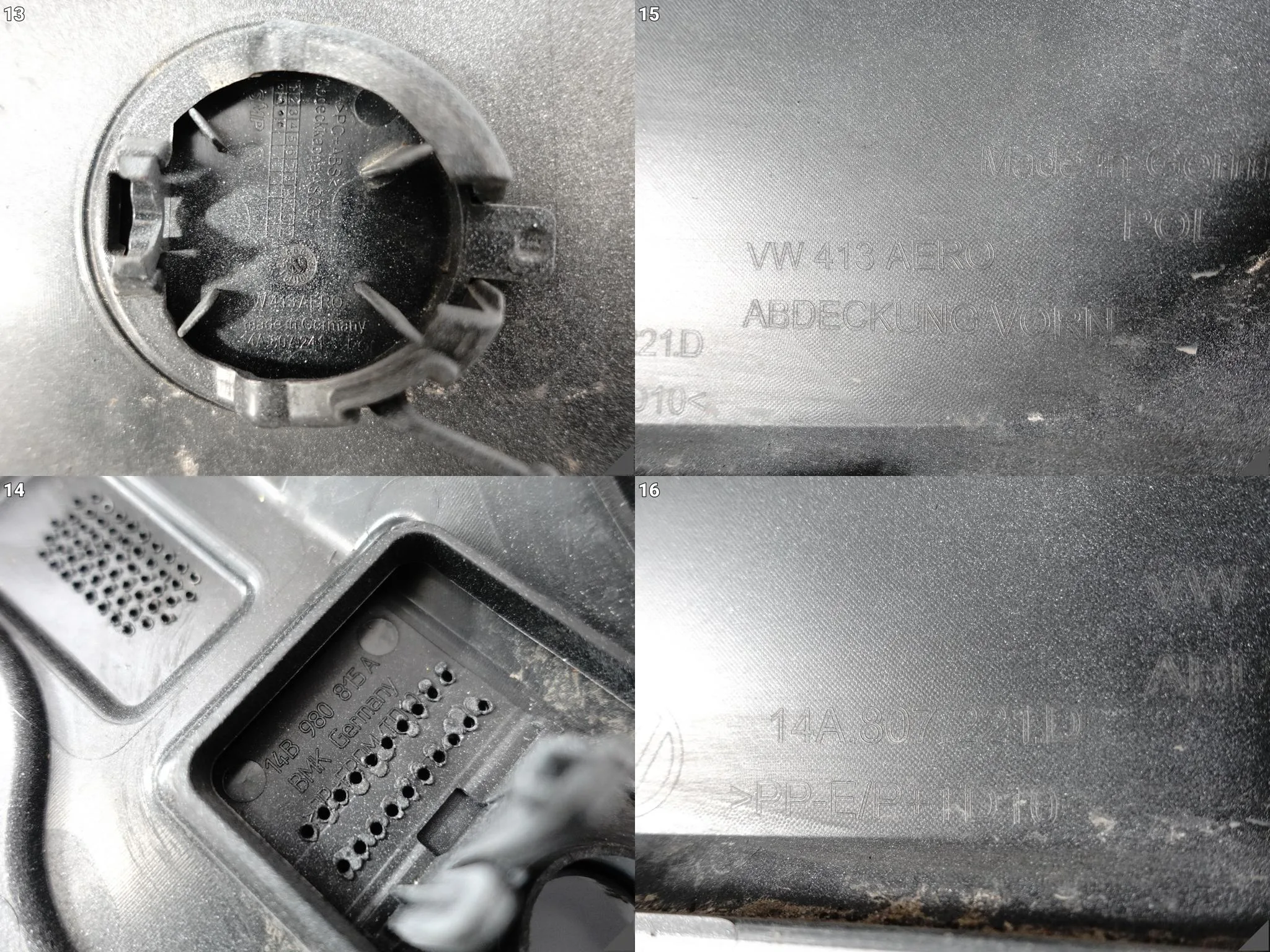 VW ID7 ID.7 14A 23- ZDERZAK BUMPER WSPORNIK WZMOCNIENIE PRZÓD (PDC/KAMERA) 7a081c88f57ec2a819a9dea890698a30