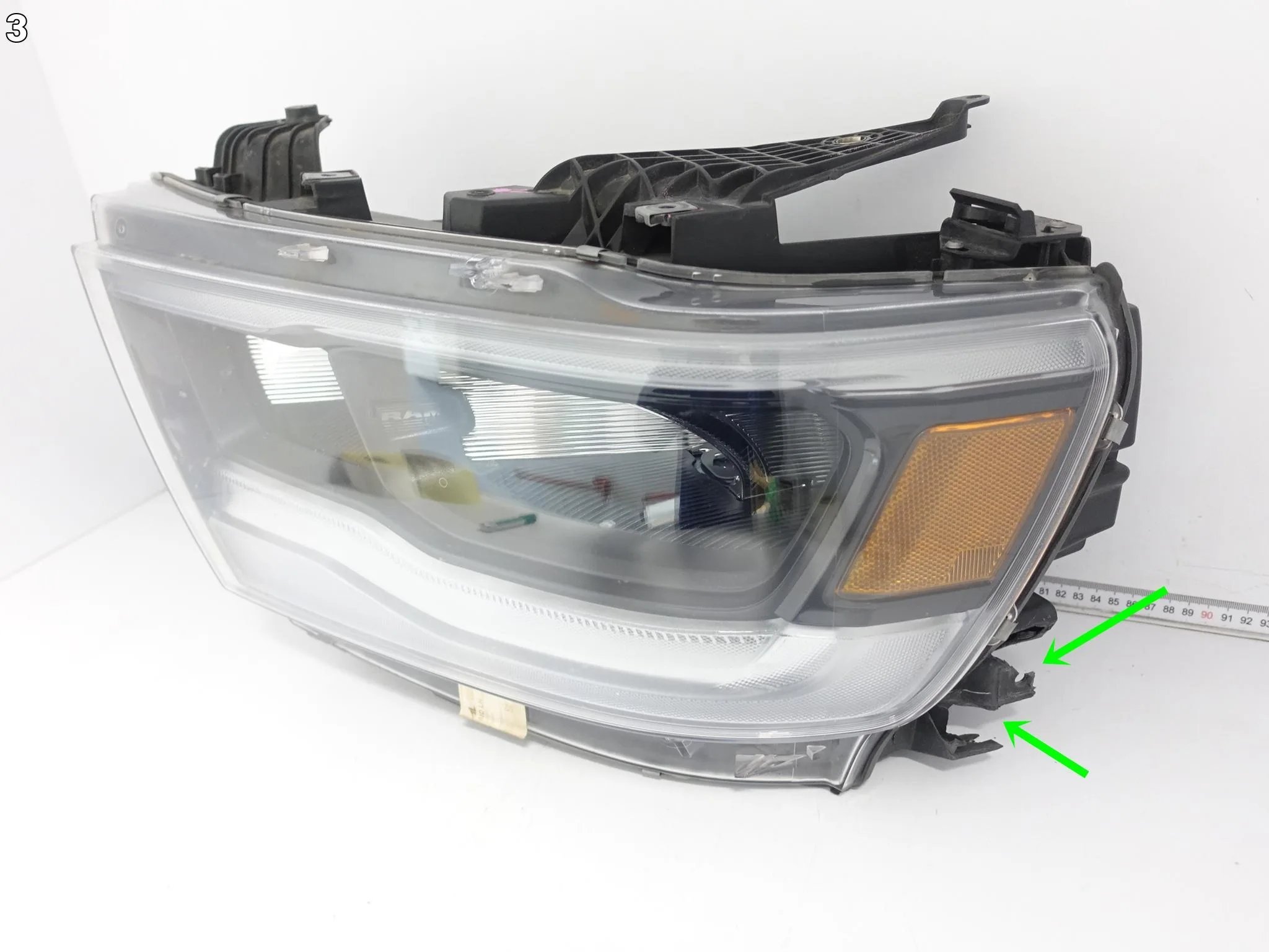 DODGE RAM V 5 1500 DT 19- LAMPA FULL LED MID BLACK CIEMNA LEWA PRZÓD USA 9d314752627d1468498ce5b9fac83ccd
