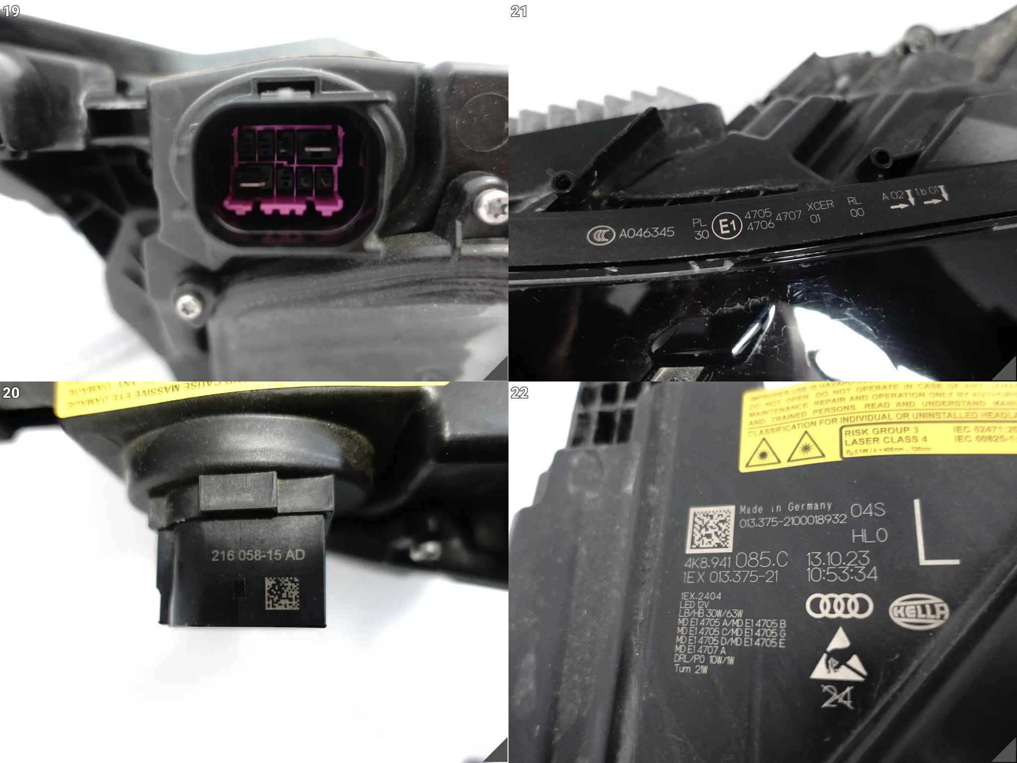 AUDI RS6 4K0 RS7 S7 A7 4K8 C8 19-25 LAMPA FULL LED LASER LEWA PRZÓD EUROPA 9f7387d031ed95c76705a946205f9aad