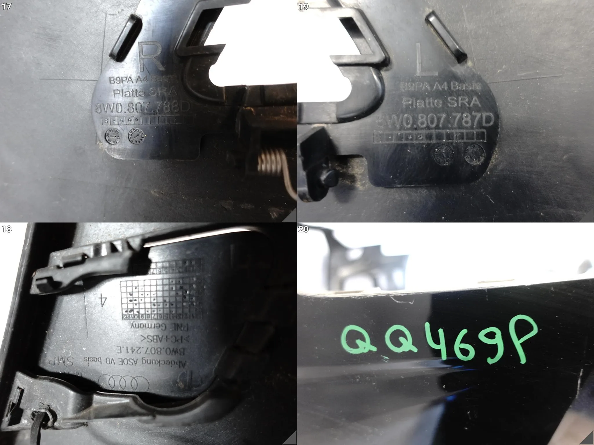 AUDI A4 B9 8W0 LIFT 19-24 ZWYKŁY BASIS BUMPER ZDERZAK PRZÓD (4xPDC/SPRYSKI) 4072b4e7ae5f8486214a2e1344476baf