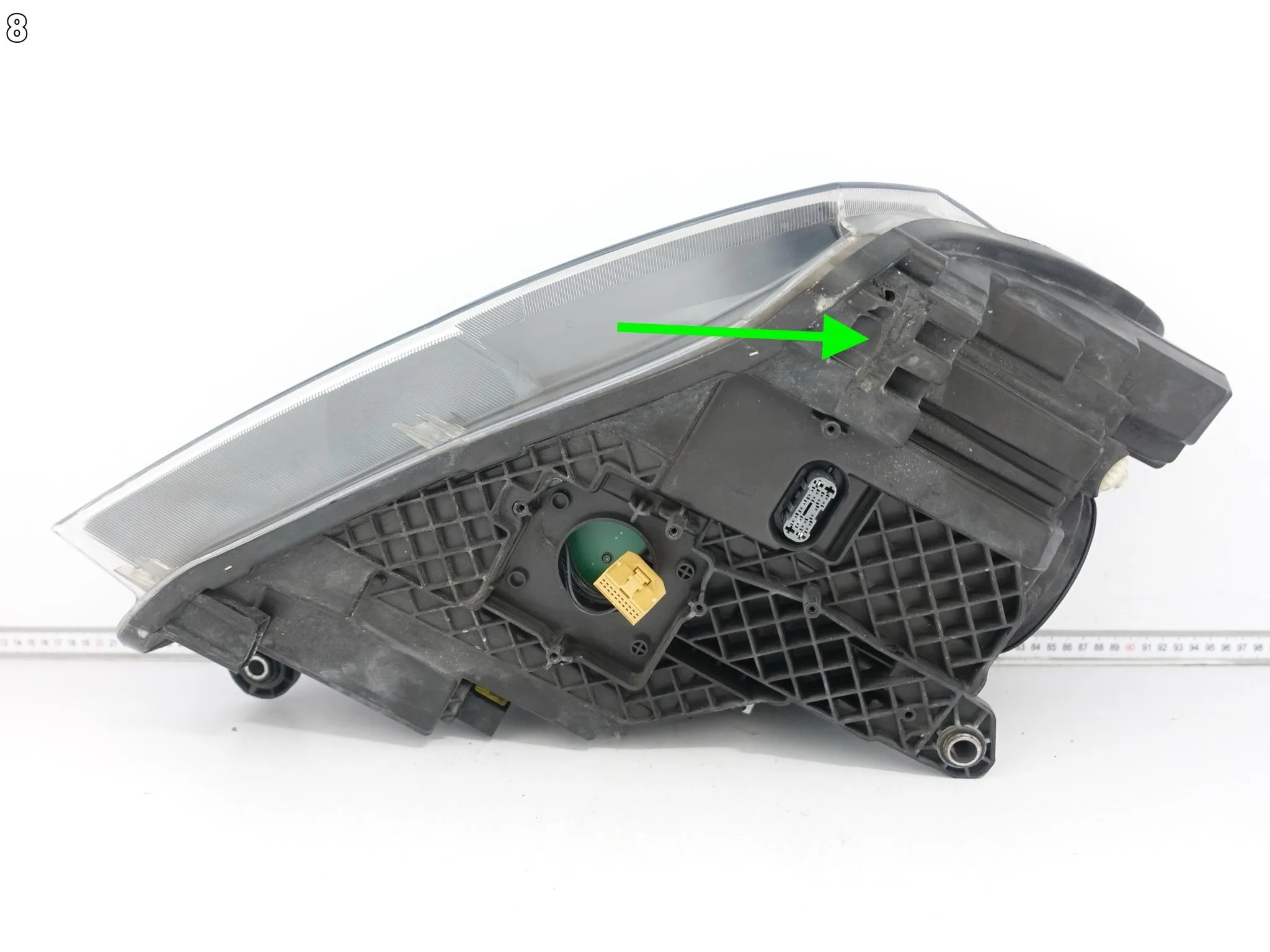 SKODA SUPERB III 3 3V0 3V1 B8 15-19 LAMPA XENON + LED SKRĘTNY LEWY PRZÓD EU 32a0666b32039dde262a157b185cec23