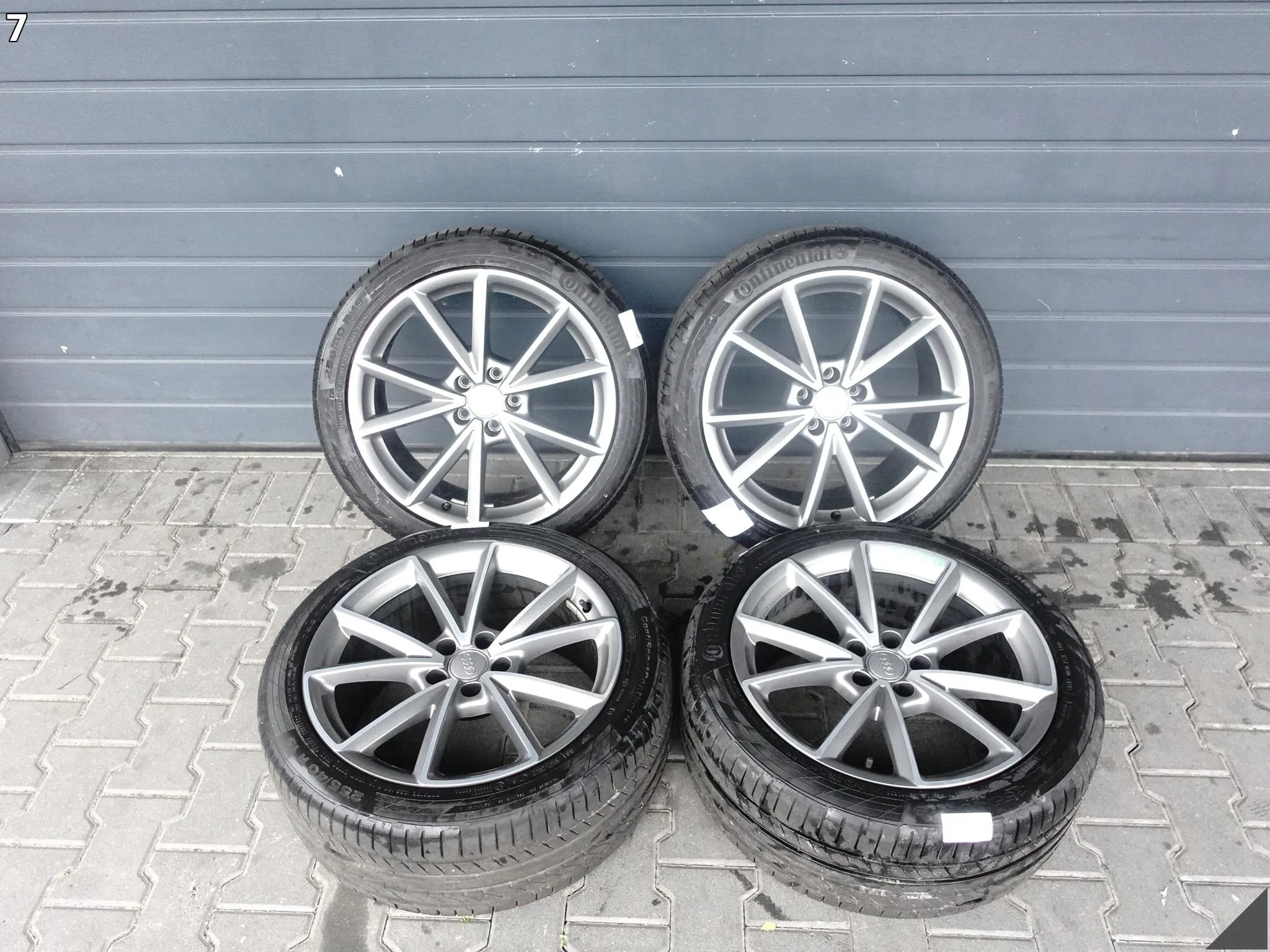 AUDI A7 S7 4G8 C7 A8 S8 4H0 KOŁA FELGI OPONY CONTINENTAL 255/40 9Jx19 ET32 2d11c733bfffa47e05f0570c0ad0a3f1