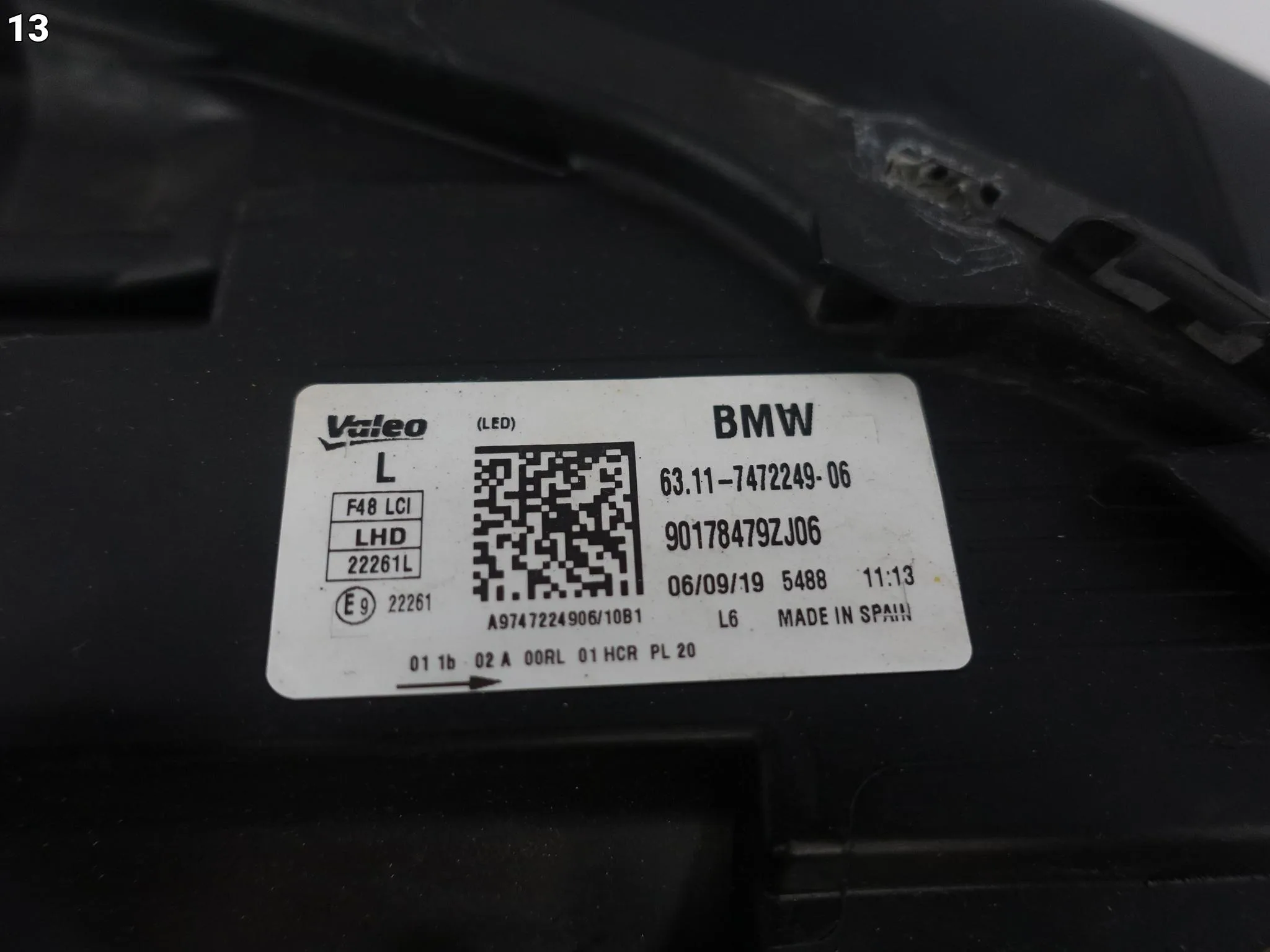 BMW X1 F48 LCI LIFT 19-22 LAMPA FULL LED LEWA PRZÓD EUROPA 52ff358b7e0b85f15032ced3cec0b164