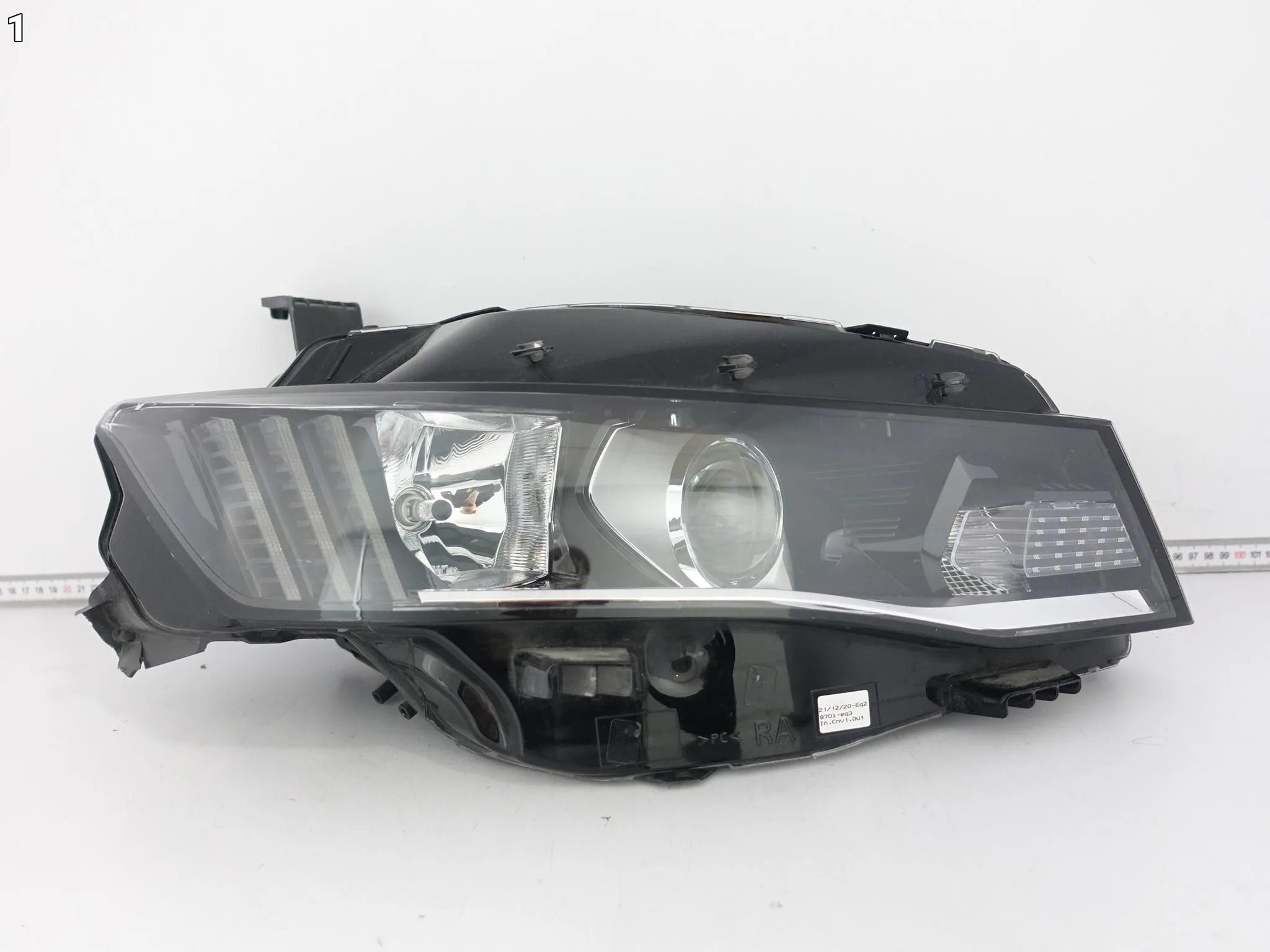 PEUGEOT 508 II 2 R83 18-23 LAMPA ZWYKŁA HALOGEN SOCZEWKA + LED PRAWA EU b4196f1f6e9115e33f667c6645feb82f