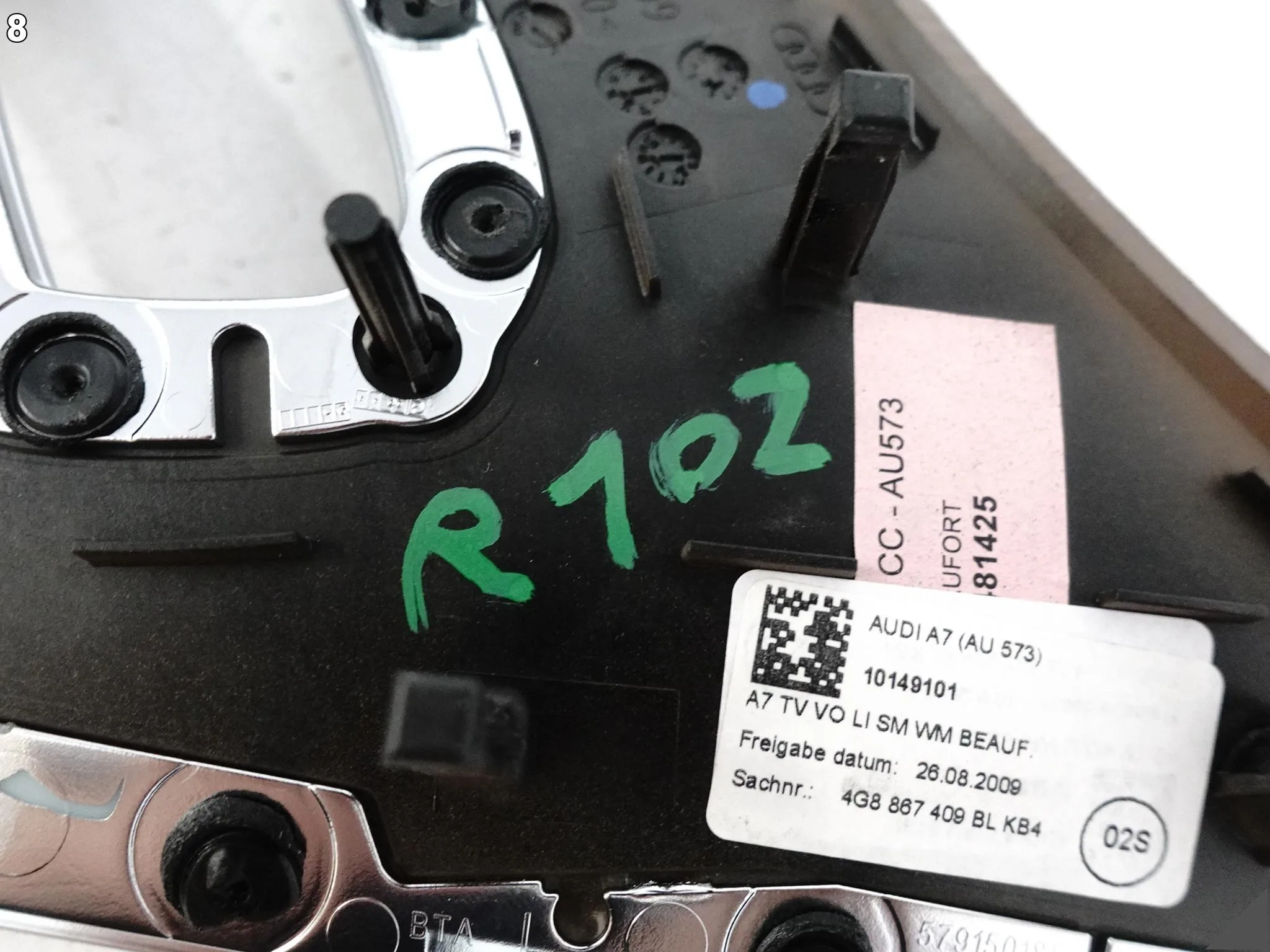 AUDI A7 S7 RS7 4G8 C7 10-18 OSŁONA DEKOR DRZWI LEWA PRZÓD CHROM KB4 8f64b82f3bcc8398a6e6efcf57f5e604