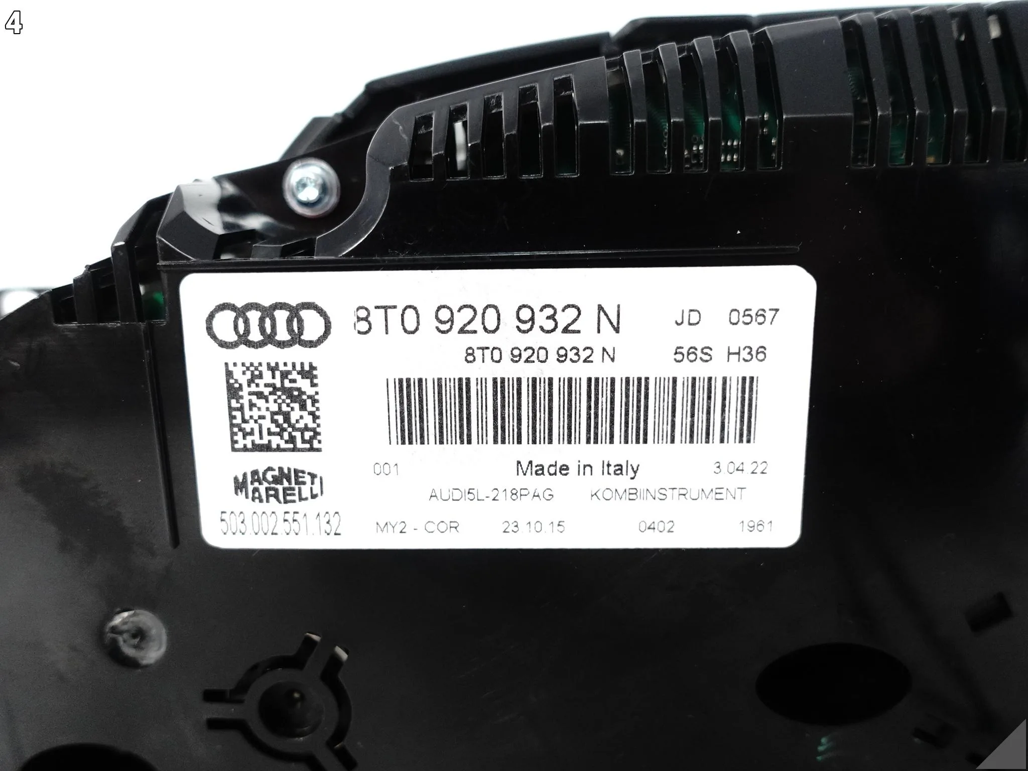 AUDI A5 S5 8T0 8T8 8F0 B8 LIFT 11-16 LICZNIK ZEGARY KM/H EU 2.0 TDI 14KM 04ec932235383cbb4c28ccecaaa5c836