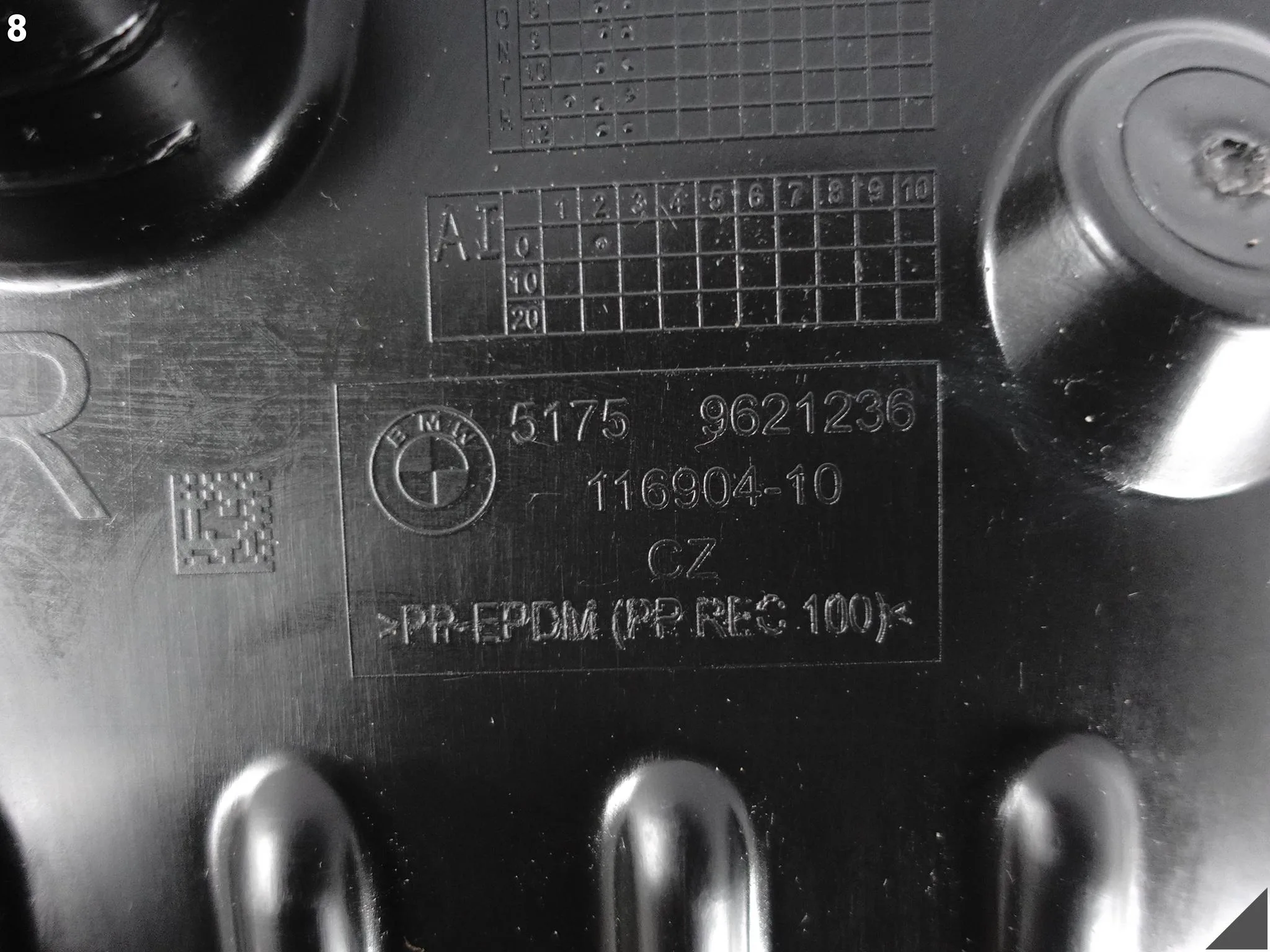 BMW 5 G60 G61 23- NADKOLE PRZEDNIA CZĘŚĆ OSŁONA WNĘKI KOŁA PRAWE PRZÓD d1377de7de53aac5a888ca0df664b843