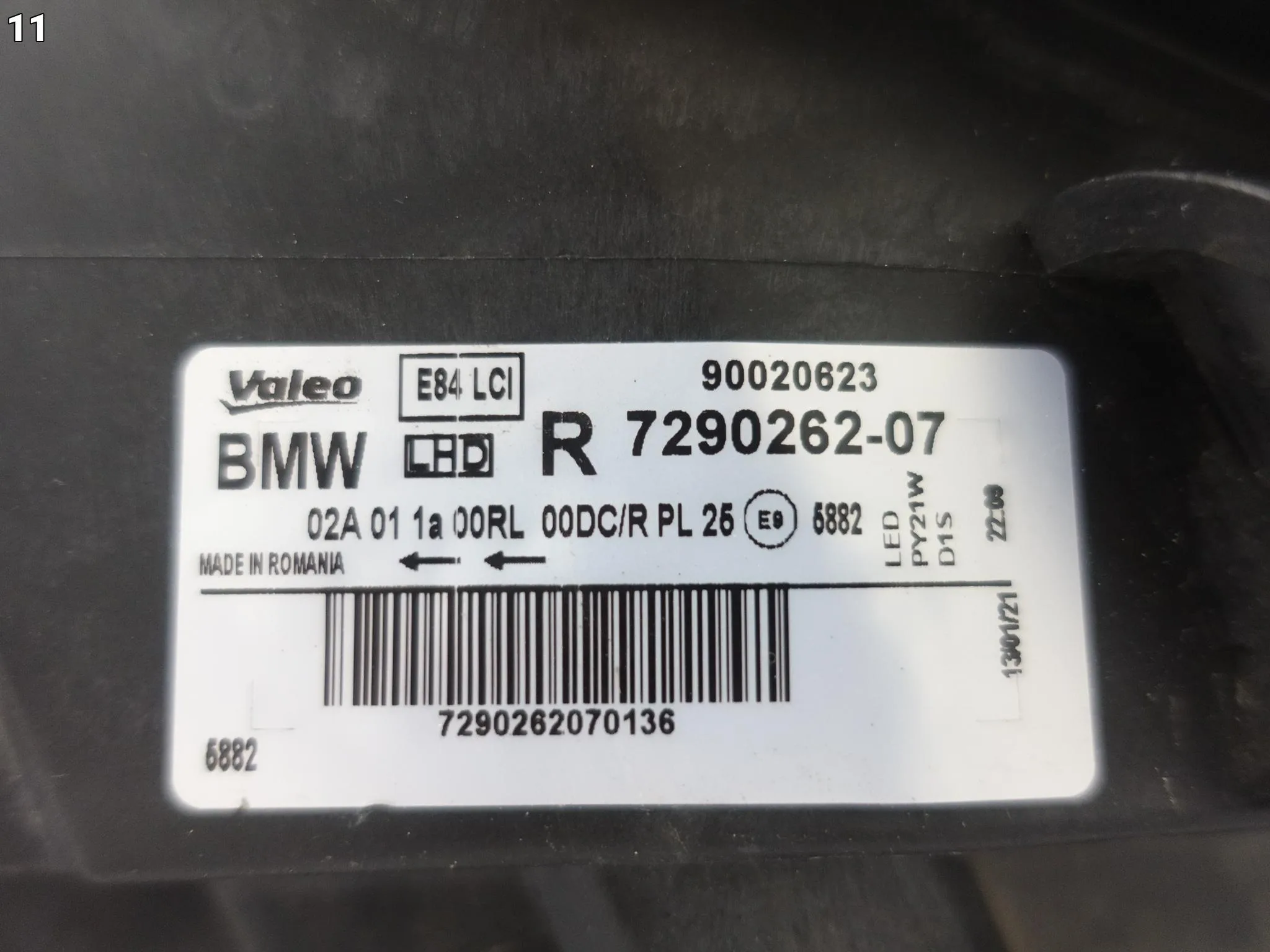 BMW X1 E84 LIFT LCI 12-15 LAMPA XENON + LED NIESKRĘTNA PRAWA PRZÓD EUROPA a7c0e9c4e8a289fd3bfa41d1c0c21f7a