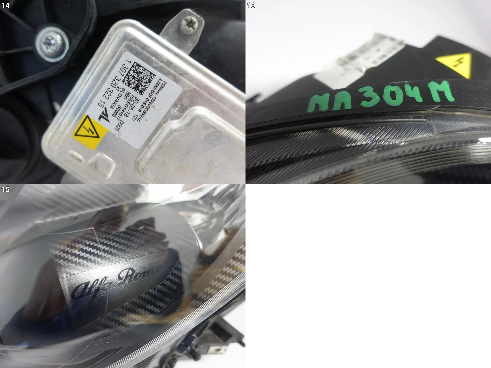 ALFA ROMEO GIULIETTA VELOCE LIFT 16-20 CARBON LAMPA XENON LED LEWA PRZÓD EU 8d4fb35bdfcf4cd2c13f83f5c464780c