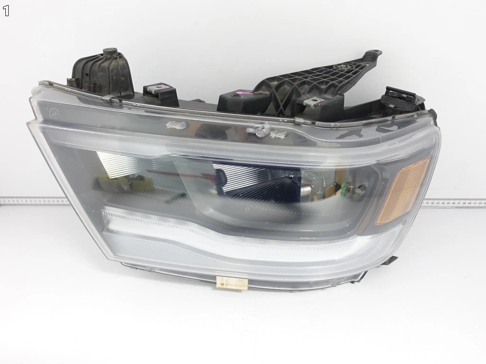 DODGE RAM V 5 1500 DT 19- LAMPA FULL LED MID BLACK CIEMNA LEWA PRZÓD USA 53dcfa9315e44bd8537848908a193e58
