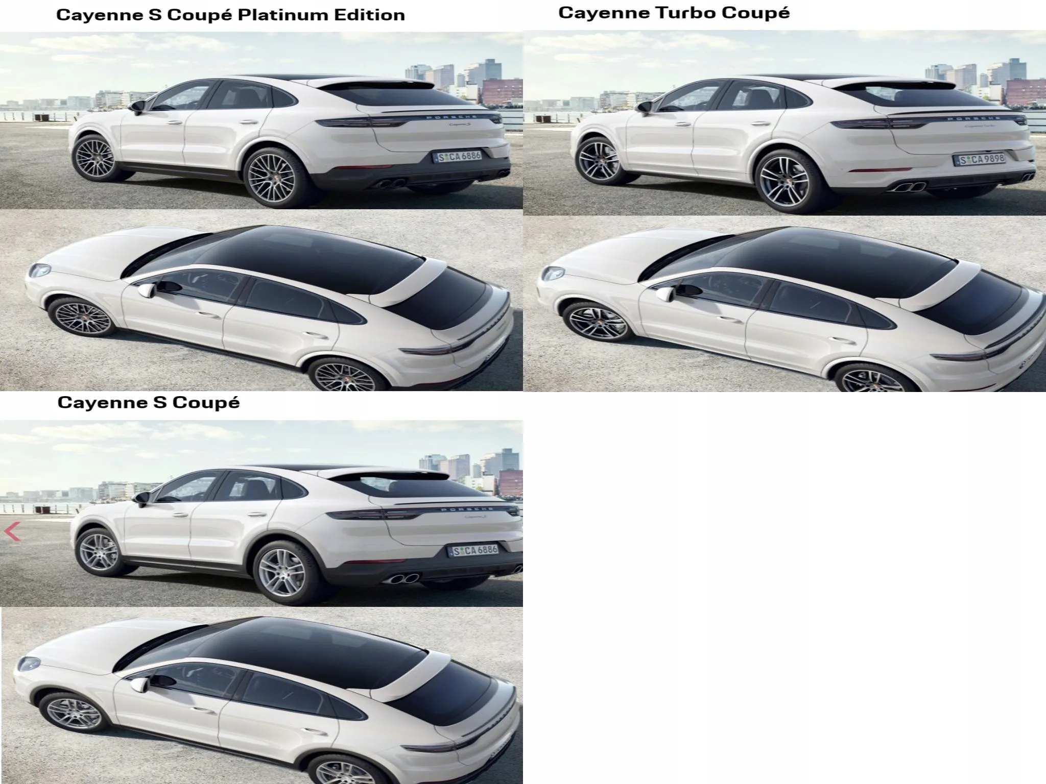 PORSCHE CAYENNE 9Y3 COUPE GTS TURBO SPOILER LOTKA 8787f7ac2acbc45b3bd201b96969366d