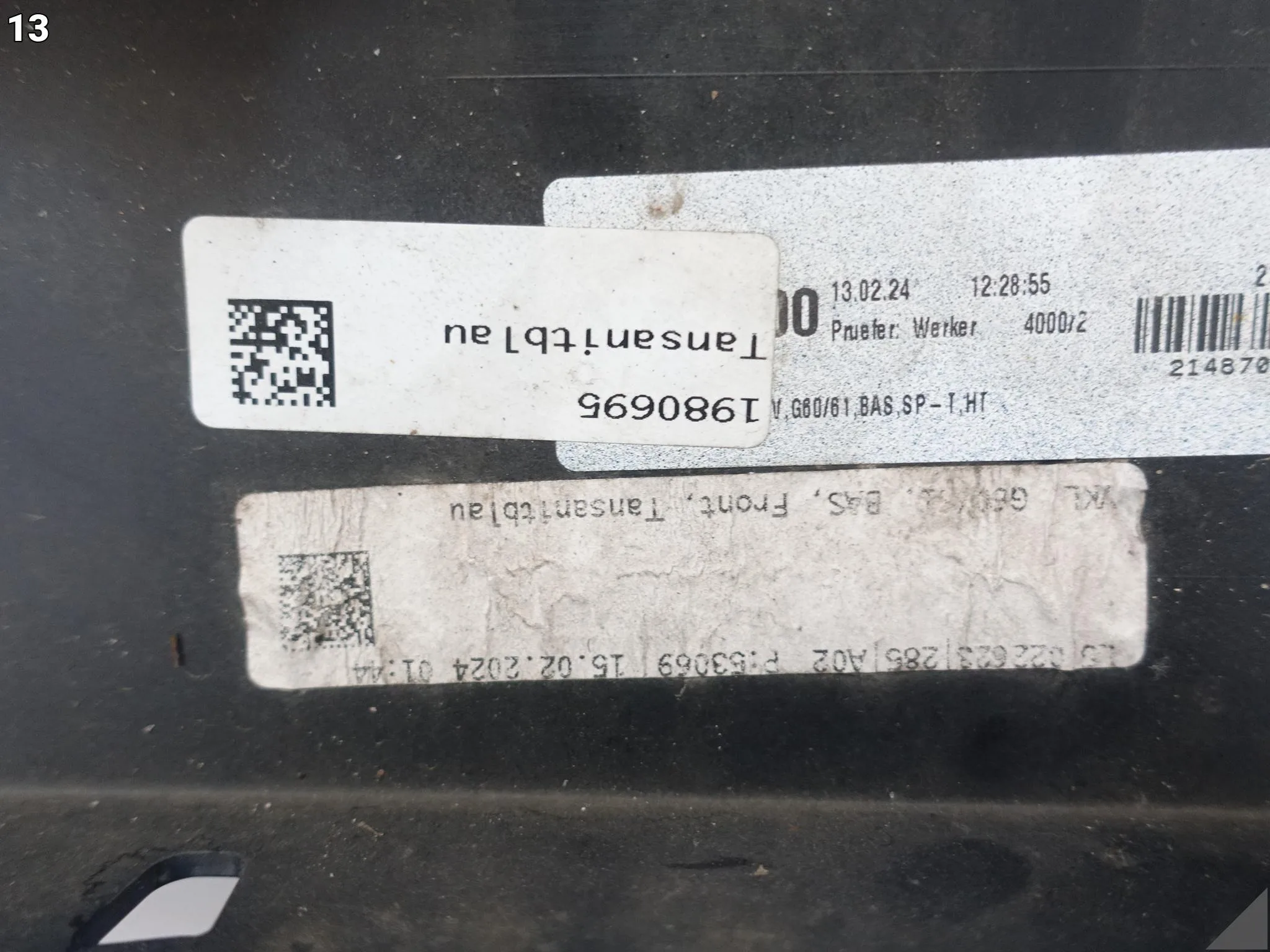 BMW 5 G60 G61 ZWYKŁY BASIC 23- ZDERZAK BUMPER ZAŚLEPKA PRZÓD (6xPDC) b69a3c29845ebbb46275cb95809d9eb5