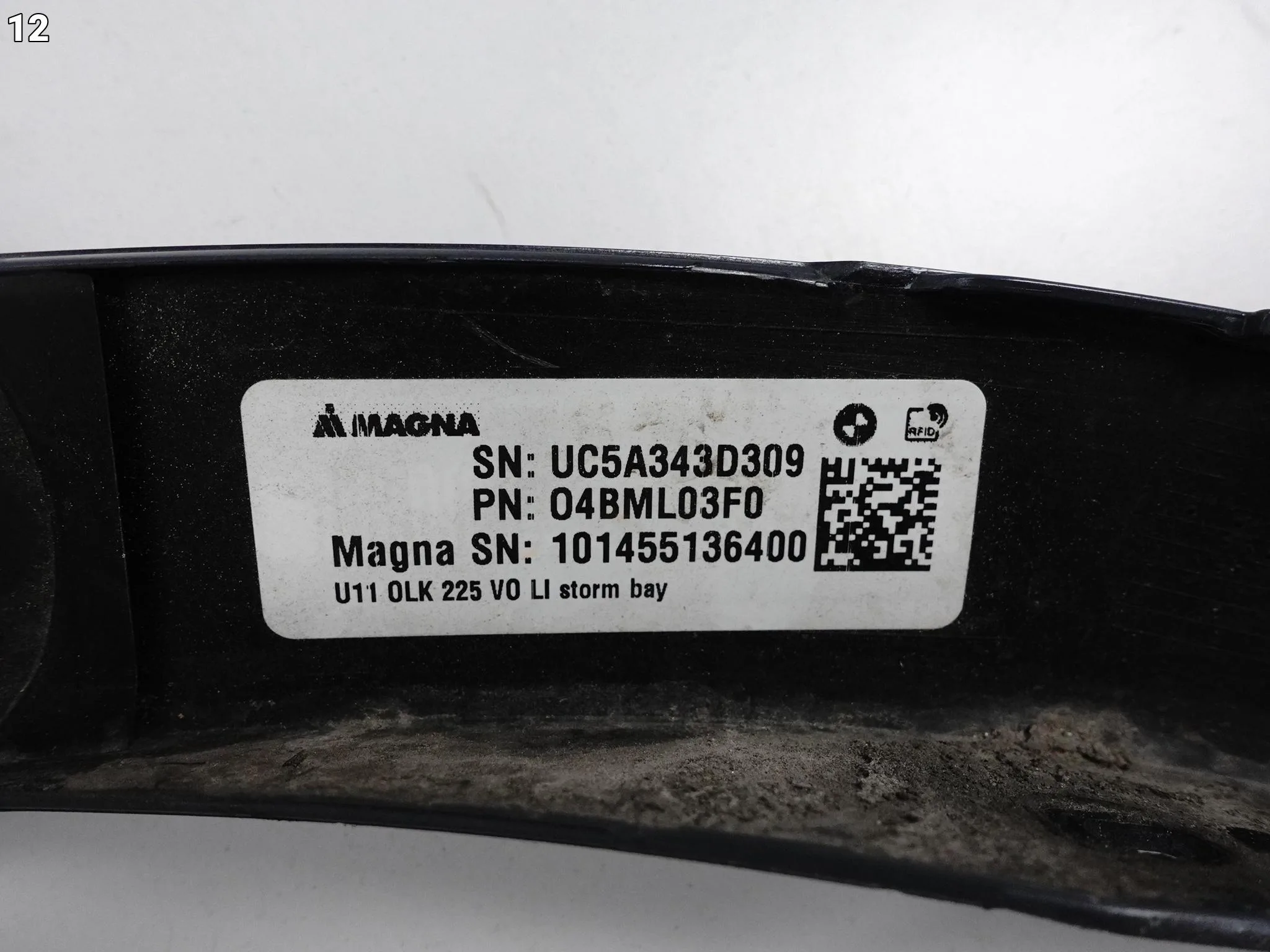 BMW X1 U11 M-PAKIET MSP 225 22- LISTWA NAKŁADKA NA BŁOTNIK PRZÓD LEWA STORM 3b8e03fc8ef14edac48bc946846ec917
