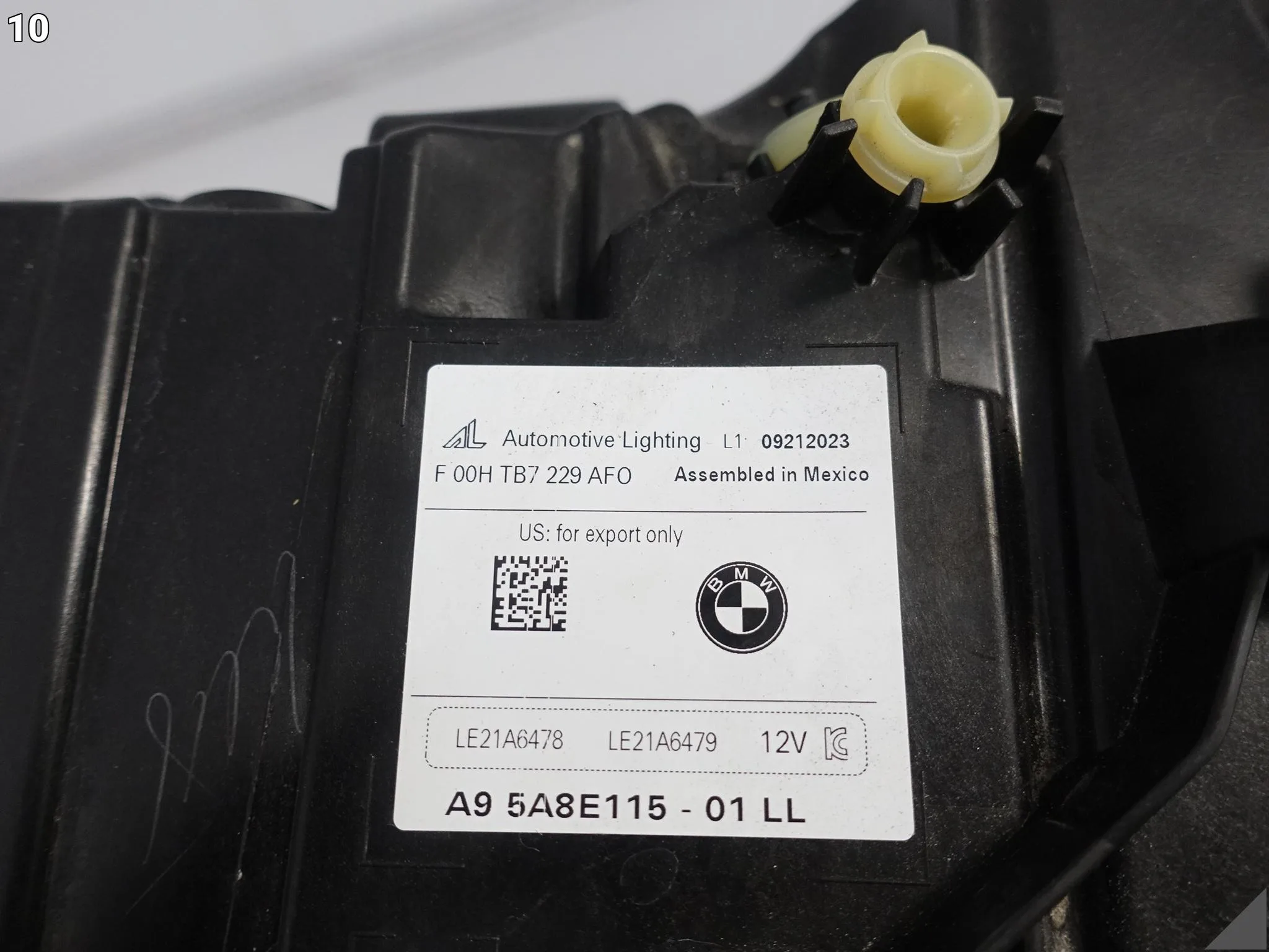 BMW X5 G05 F95 X6 G06 F96 23- LIFT LCI LAMPA FULL LED LEWA SHADOW CZARNA EU 5d4d7403214671d362fef490b2cf3534