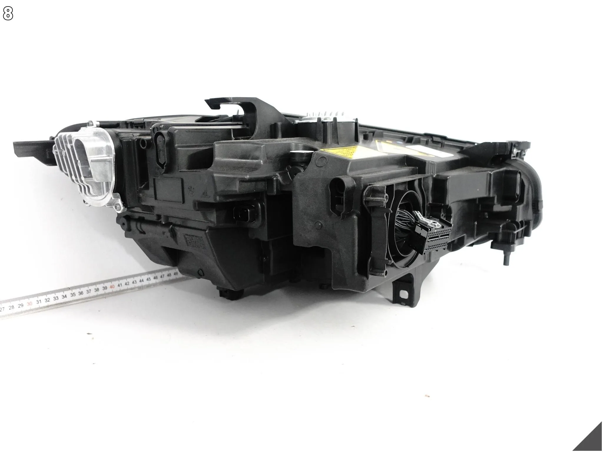 BMW M8 F91 F92 F93 8 G14 G15 G16 18- LAMPA LASER LEWA PRZÓD SHADOW LINE EU 68bb590fefd43557b08ba663d774df09