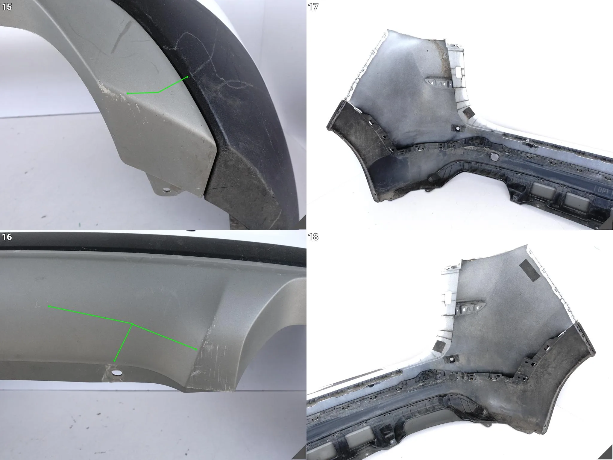 HYUNDAI TUCSON III 3 LIFT 18-20 ZDERZAK BUMPER DYFUZOR SPOILER TYŁ (4xPDC) 861d4522698fc4812d46464bca2ab009