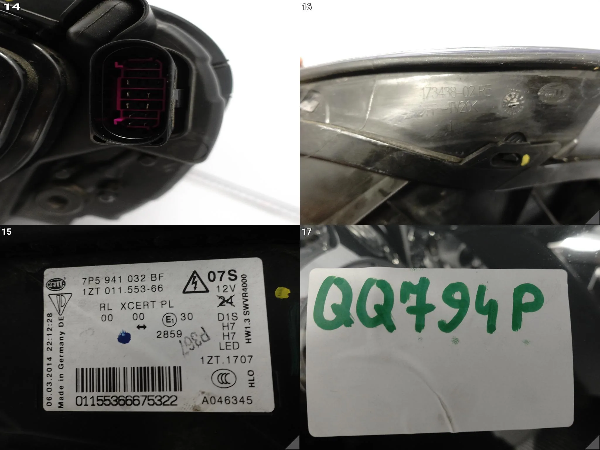 PORSCHE CAYENNE 7P5 958 10-14 TURBO GTS LAMPA XENON + LED PRAWA PRZÓD EU 5771e6465aa18c5266d0e9833740ce83