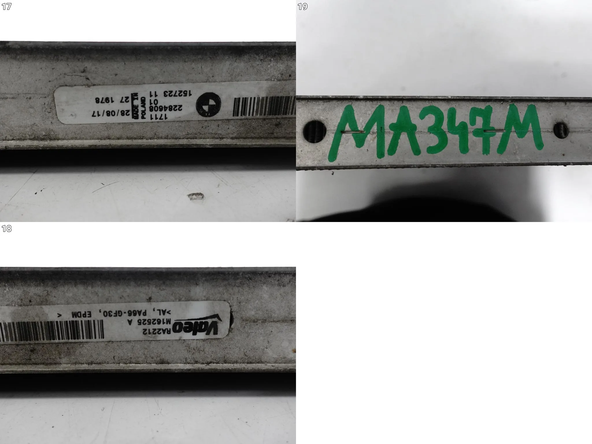 BMW M3 F80 M4 F82 F83 M2 F87 LCI LIFT I8 I12 I15 CHŁODNICA WODY 72d7c40eff2f13074caa58a6dbc0250b