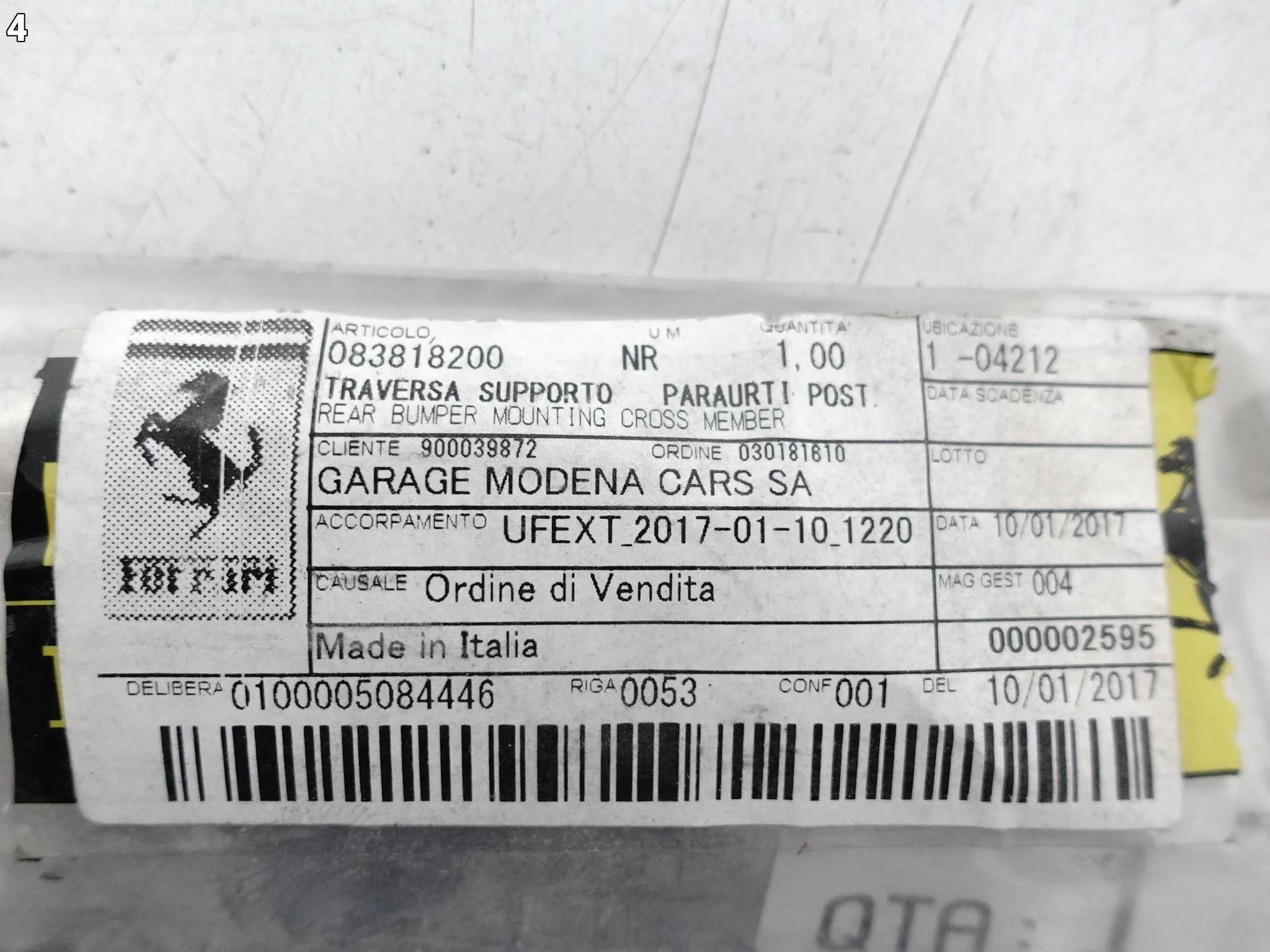 FERRARI 458 ITALIA F142 09-15 MOCOWANIE BELKA WSPORNIK ŚLIZG ZDERZAKA TYŁ 14979fbf461597d491330c9bf7793ff2