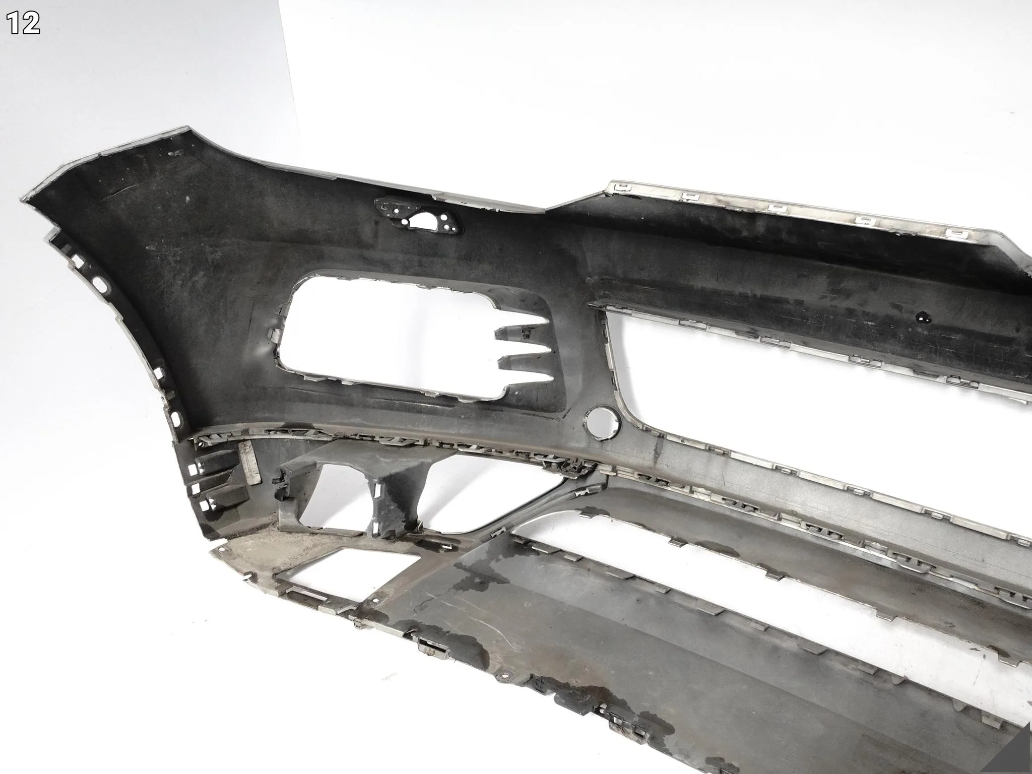 VW TOUAREG II 2 7P6 10-14 ZDERZAK BUMPER SPOILER LISTWA PRZÓD (SPRYSKI) 34c5be273a2687e639b9ce0107792416