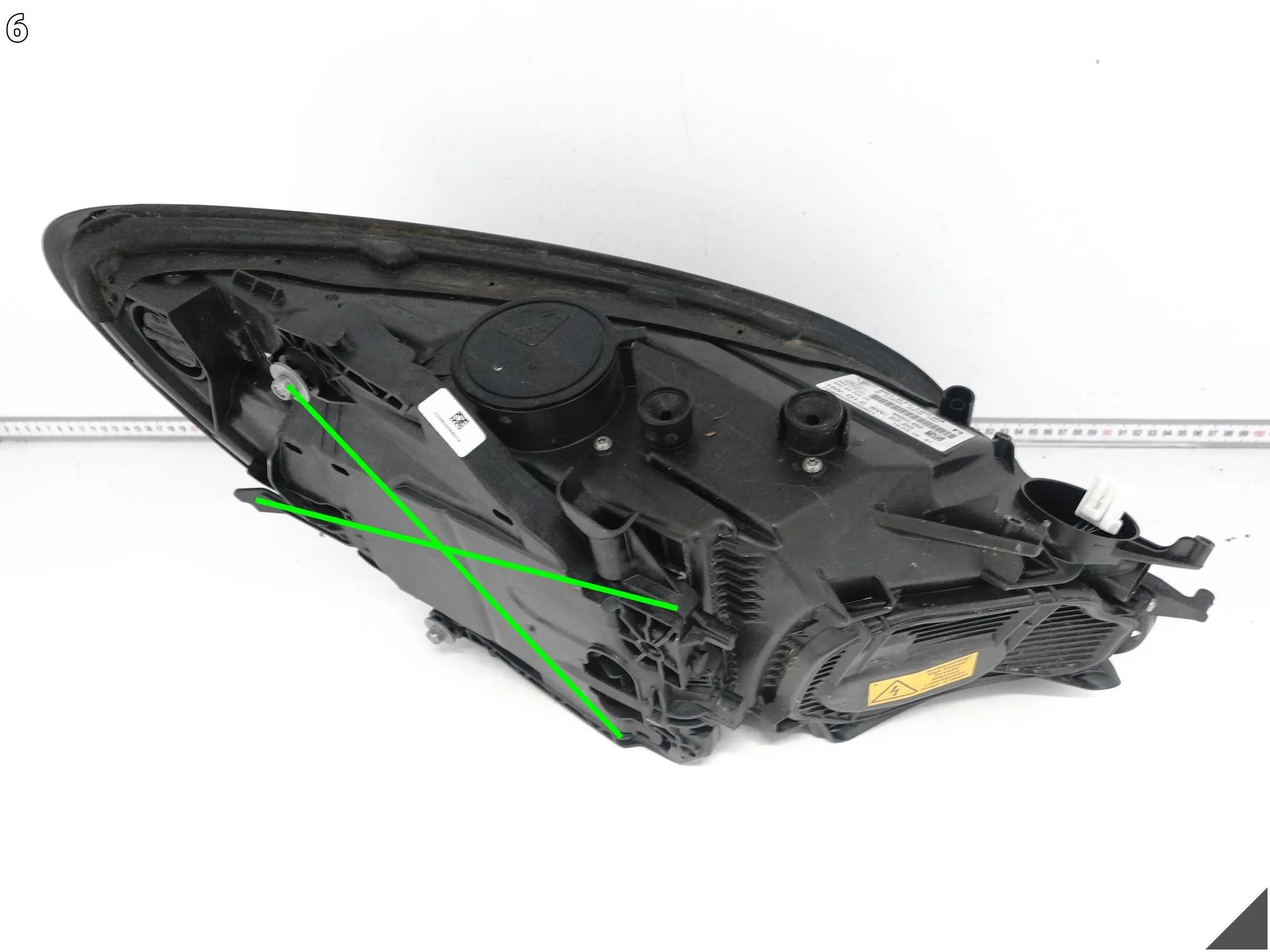 PORSCHE 981 GT4 BOXSTER CAYMAN 12-16 LAMPA XENON AFS SKRĘTNA CZARNA PRAWA 598c8abb98aa86a9eff965395739ad77