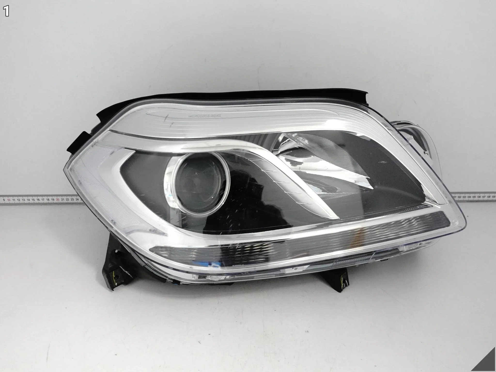 MERCEDES GL II X166 12-15 LAMPA HEADLIGHT ZWYKŁA HALOGEN PRAWA PRZÓD EU 5799611fdaf56575ce5efb8610da0ada
